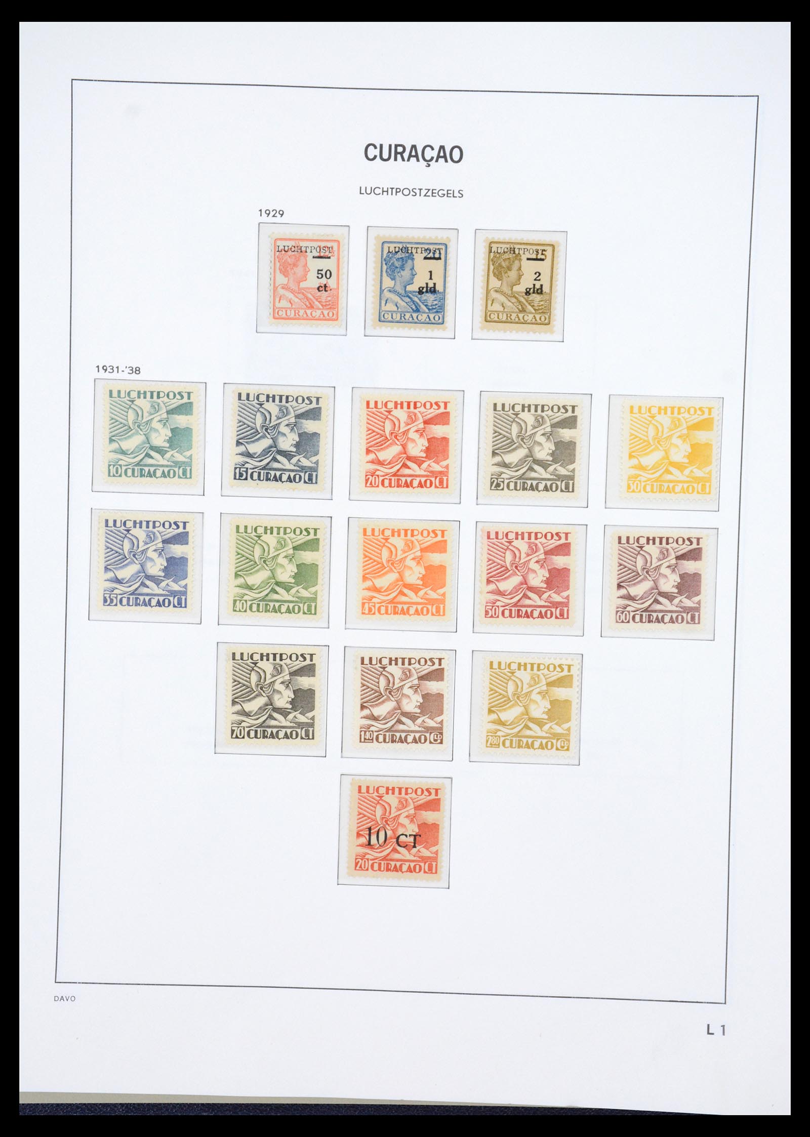 36446 038 - Stamp collection 36446 Curaçao and Netherlands Antilles 1873-1992.