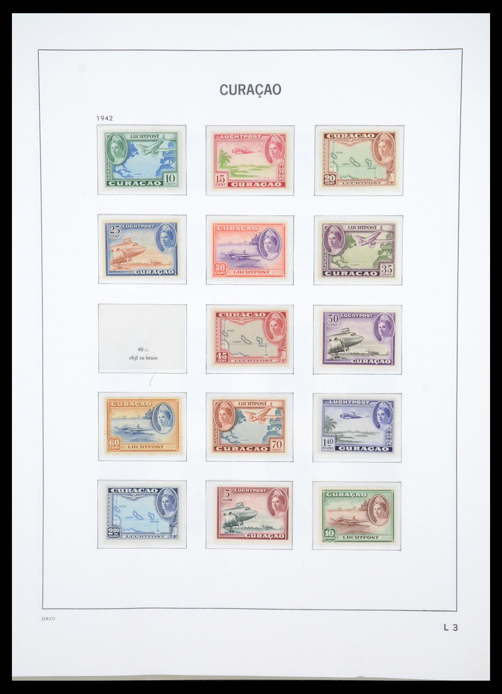 36446 039 - Stamp collection 36446 Curaçao and Netherlands Antilles 1873-1992.