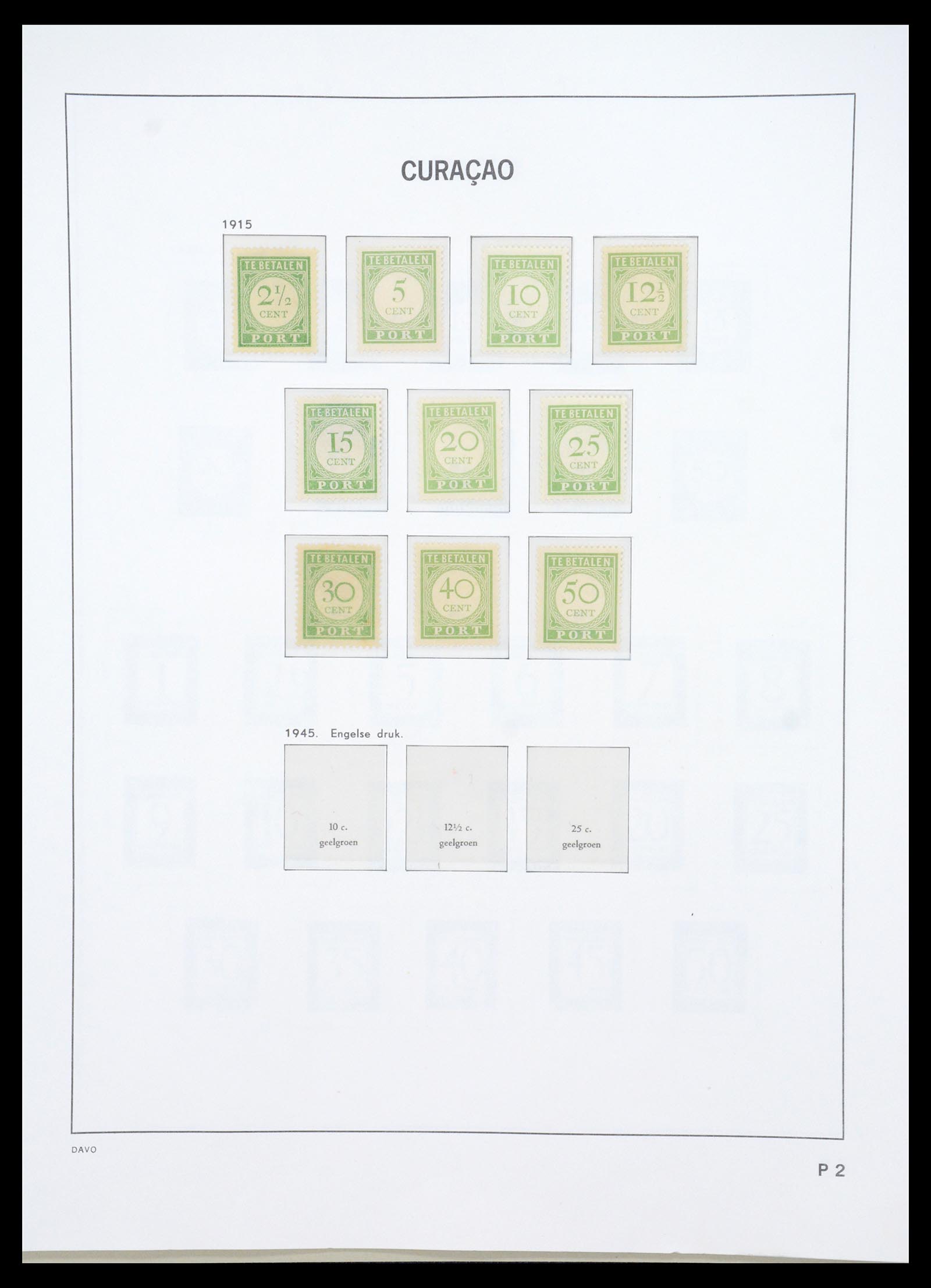 36446 044 - Stamp collection 36446 Curaçao and Netherlands Antilles 1873-1992.