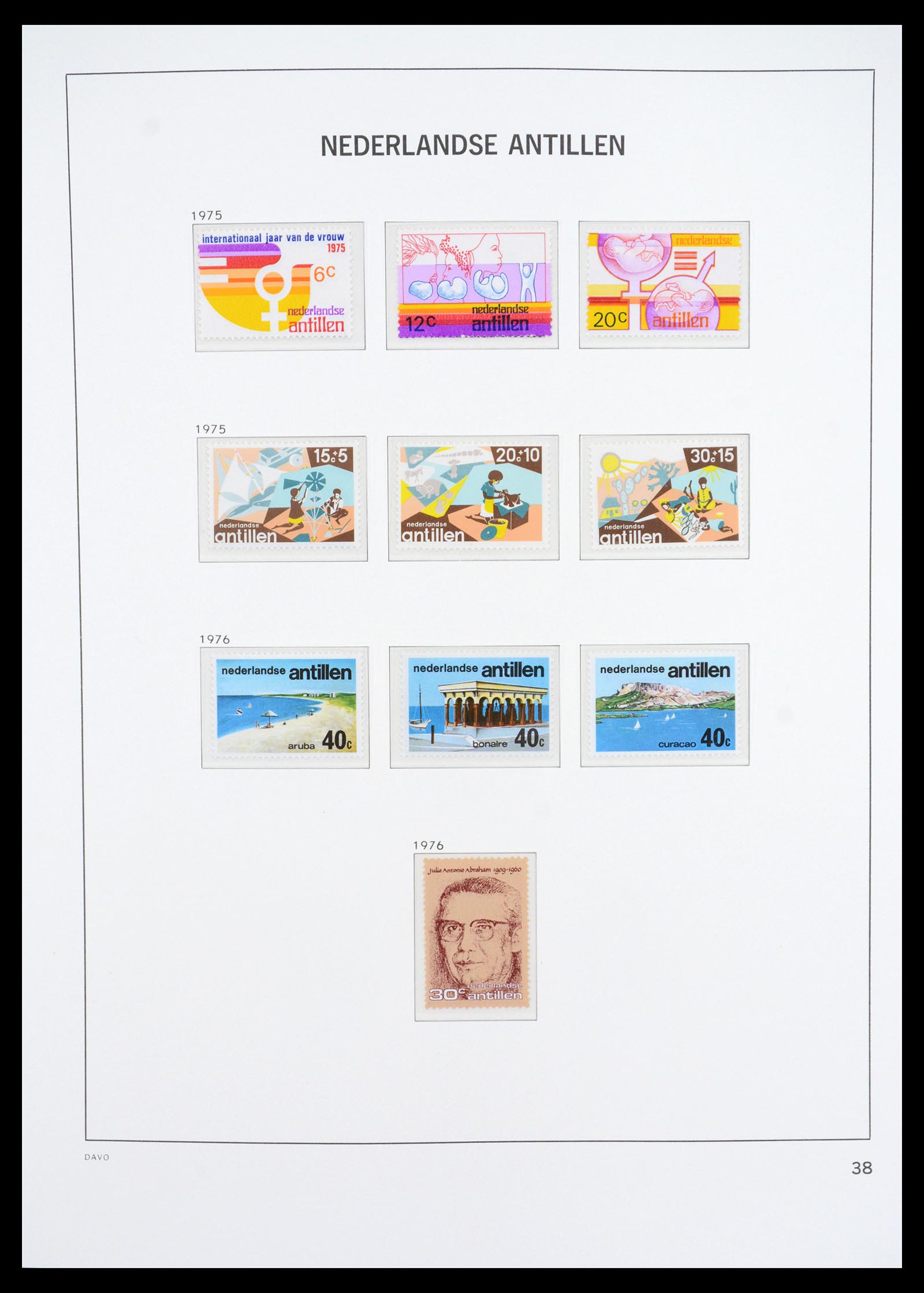 36446 047 - Postzegelverzameling 36446 Curaçao en Nederlandse Antillen 1873-1992.