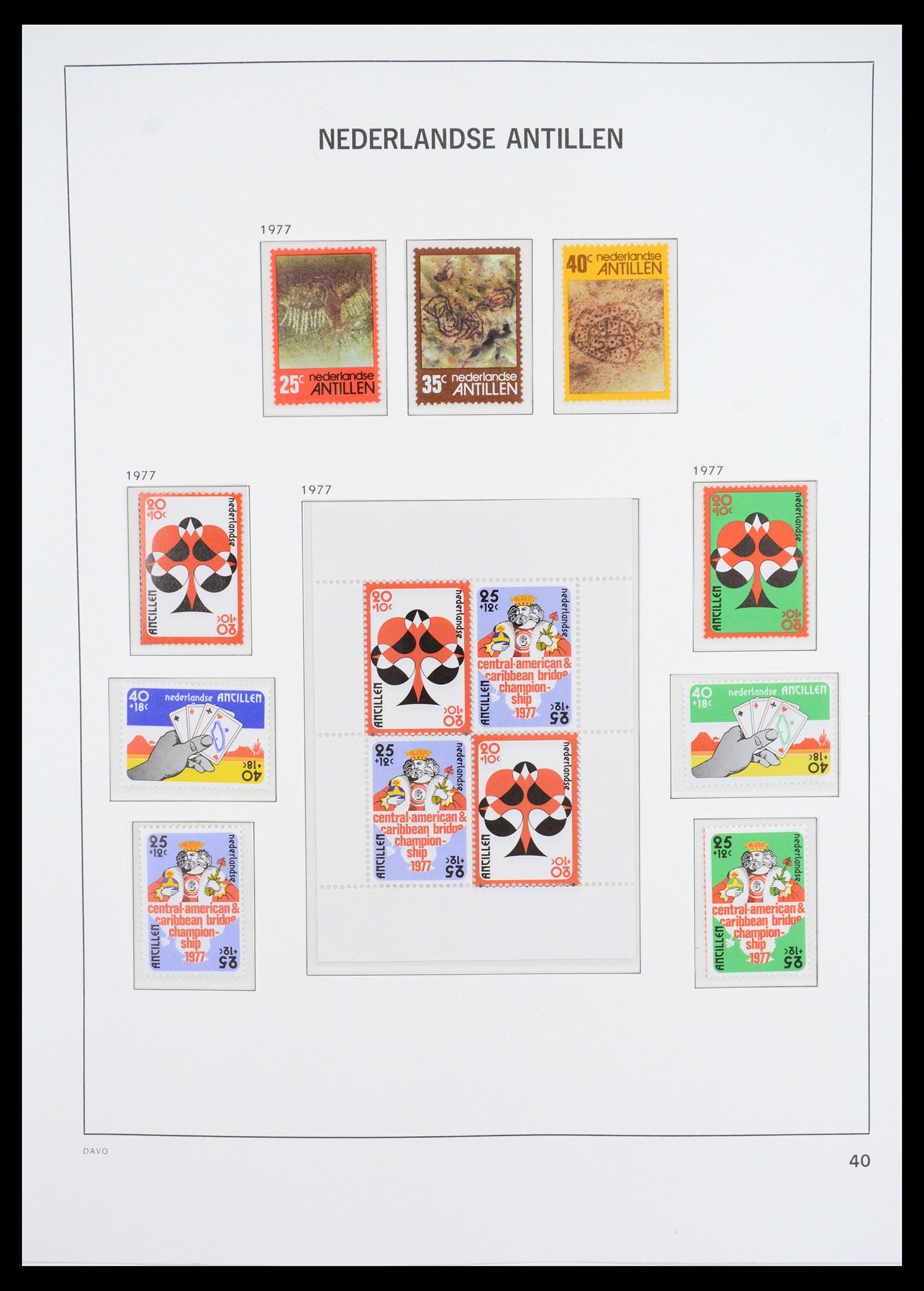 36446 049 - Postzegelverzameling 36446 Curaçao en Nederlandse Antillen 1873-1992.
