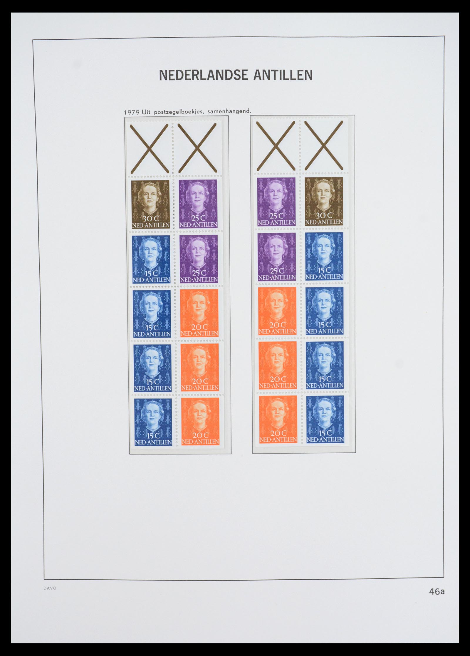 36446 056 - Postzegelverzameling 36446 Curaçao en Nederlandse Antillen 1873-1992.