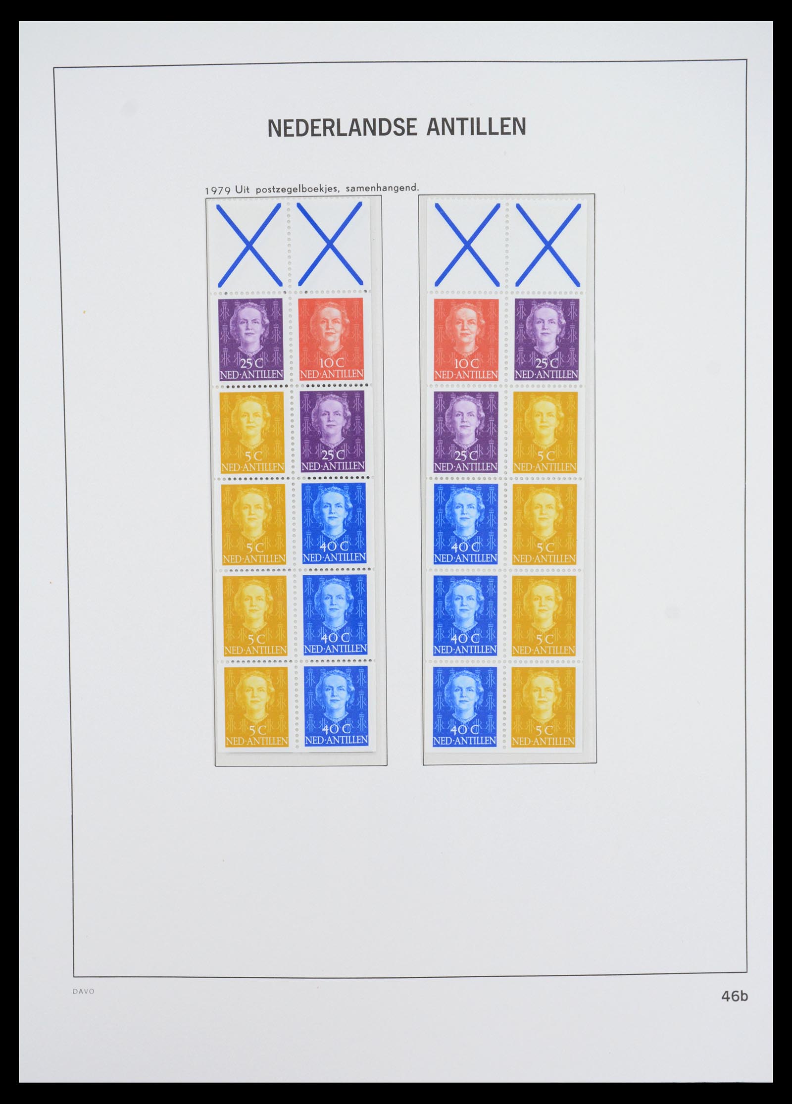 36446 057 - Postzegelverzameling 36446 Curaçao en Nederlandse Antillen 1873-1992.