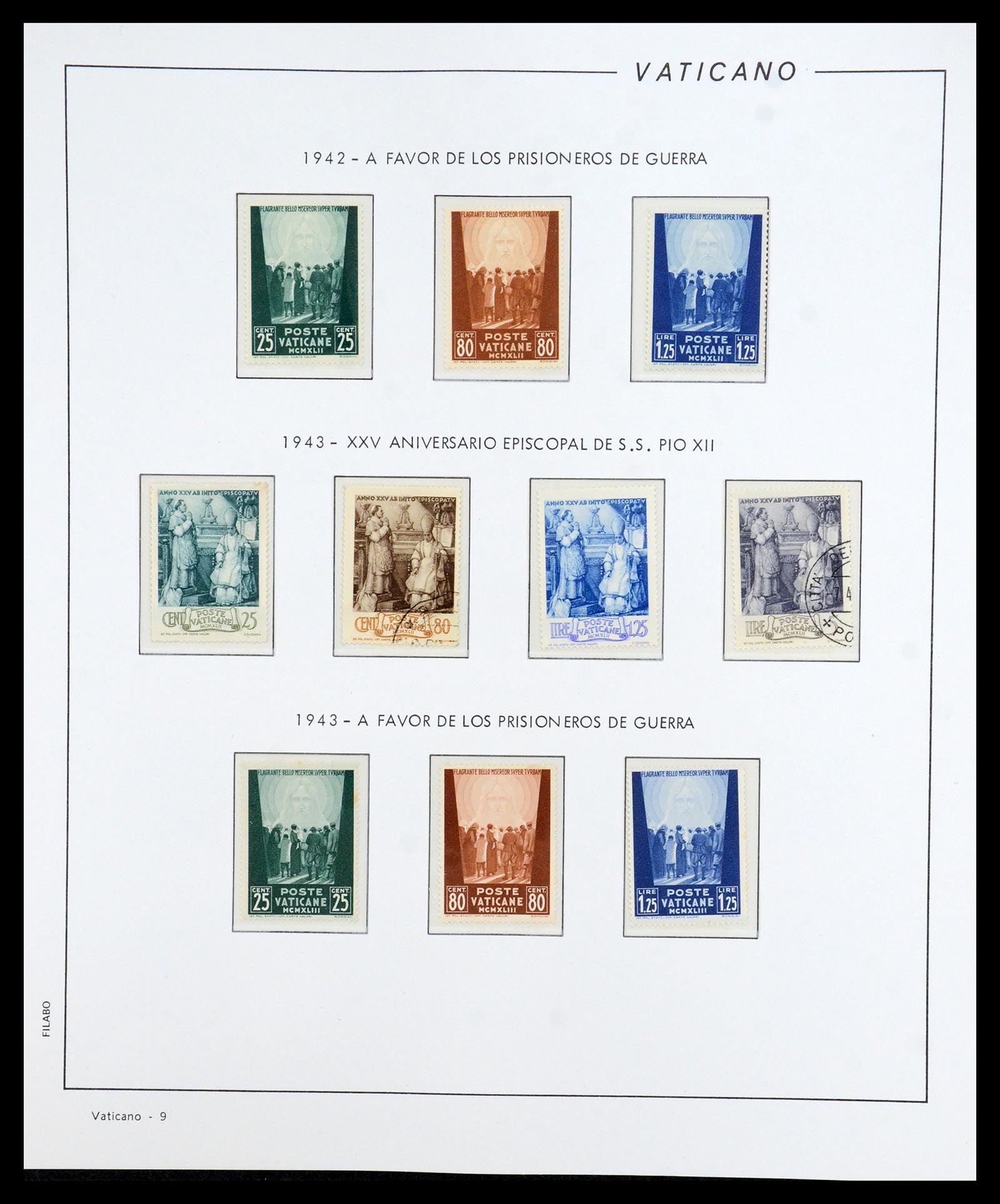 36447 010 - Postzegelverzameling 36447 Vaticaan 1852-1985.