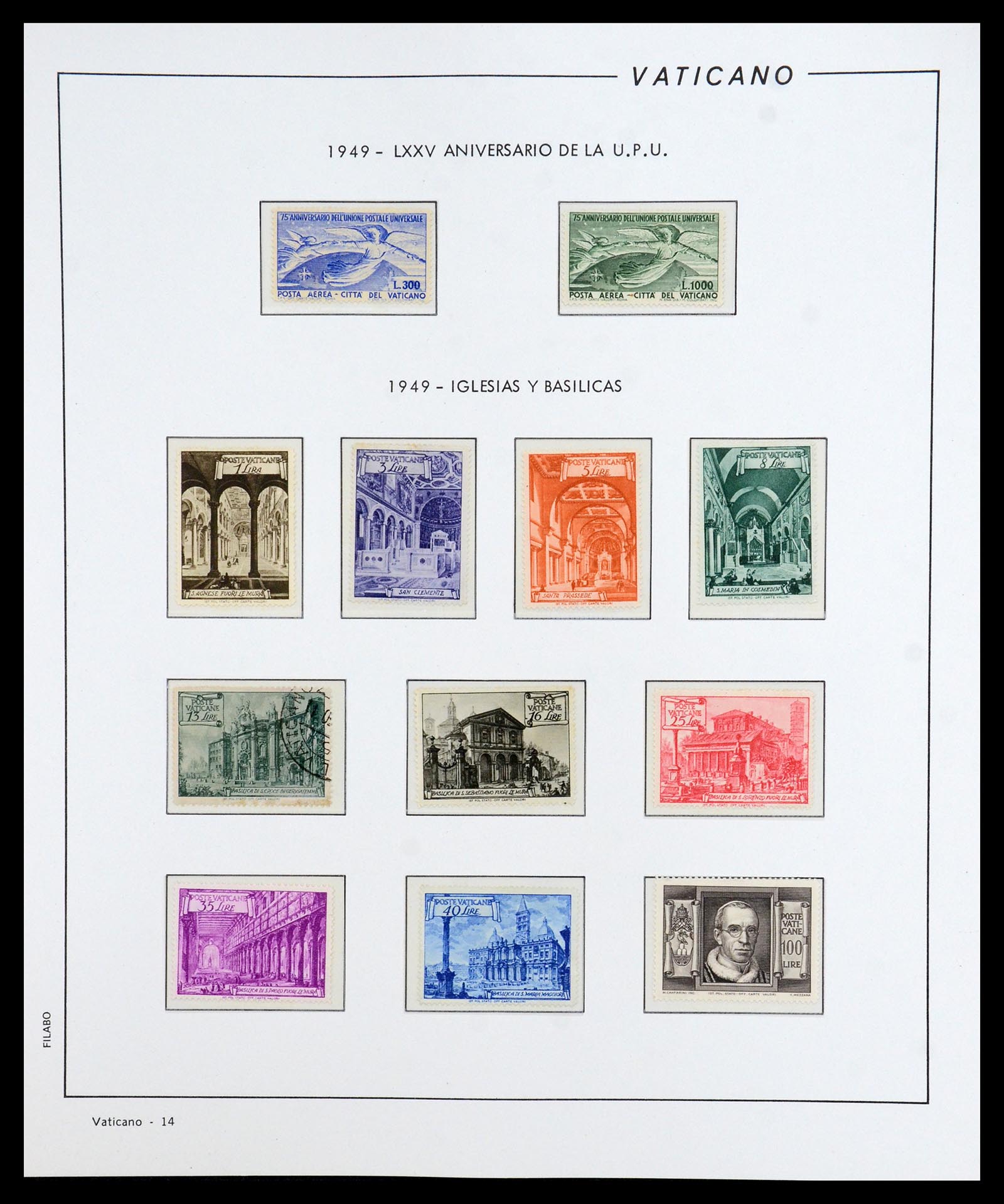 36447 015 - Postzegelverzameling 36447 Vaticaan 1852-1985.