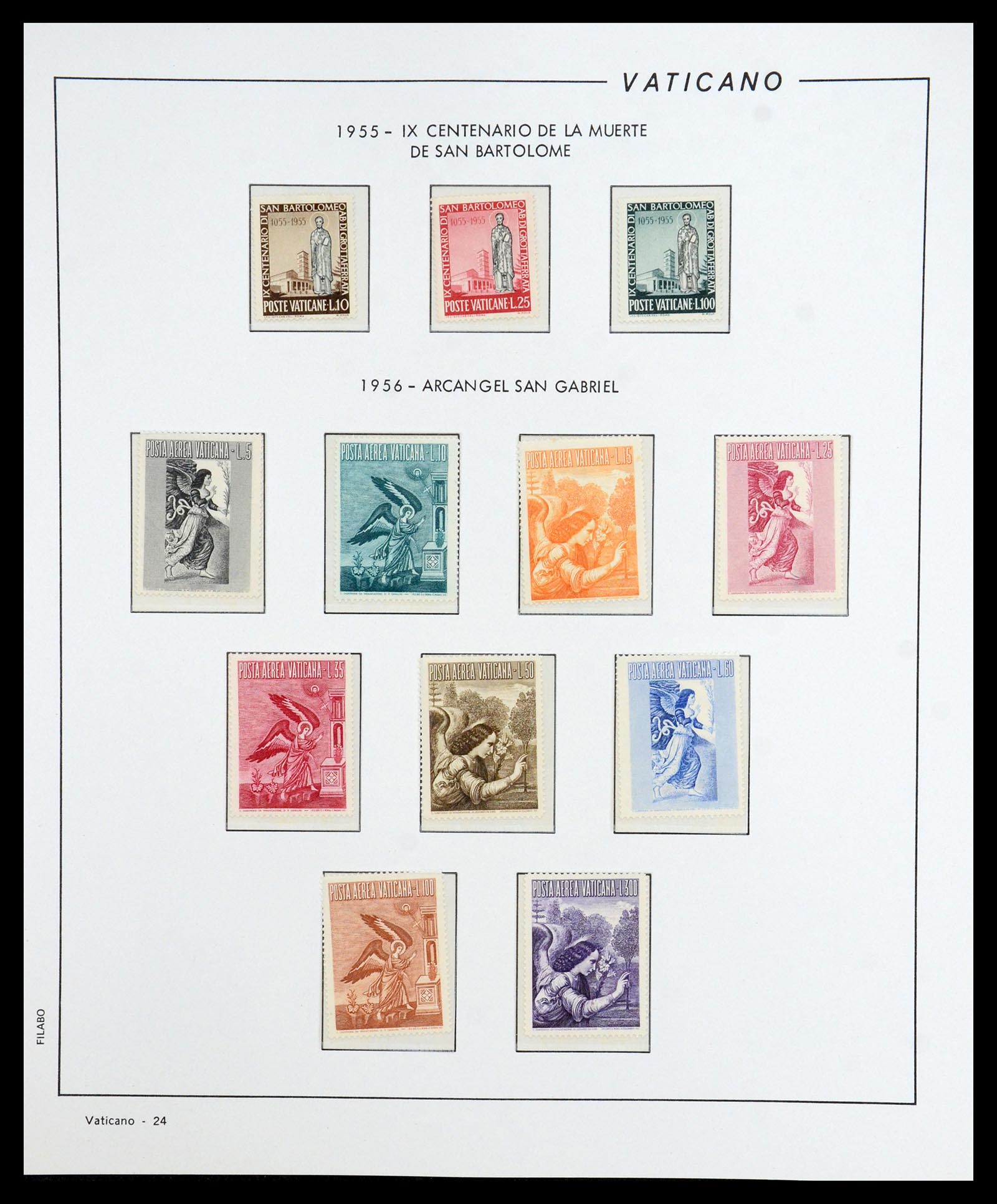 36447 025 - Postzegelverzameling 36447 Vaticaan 1852-1985.