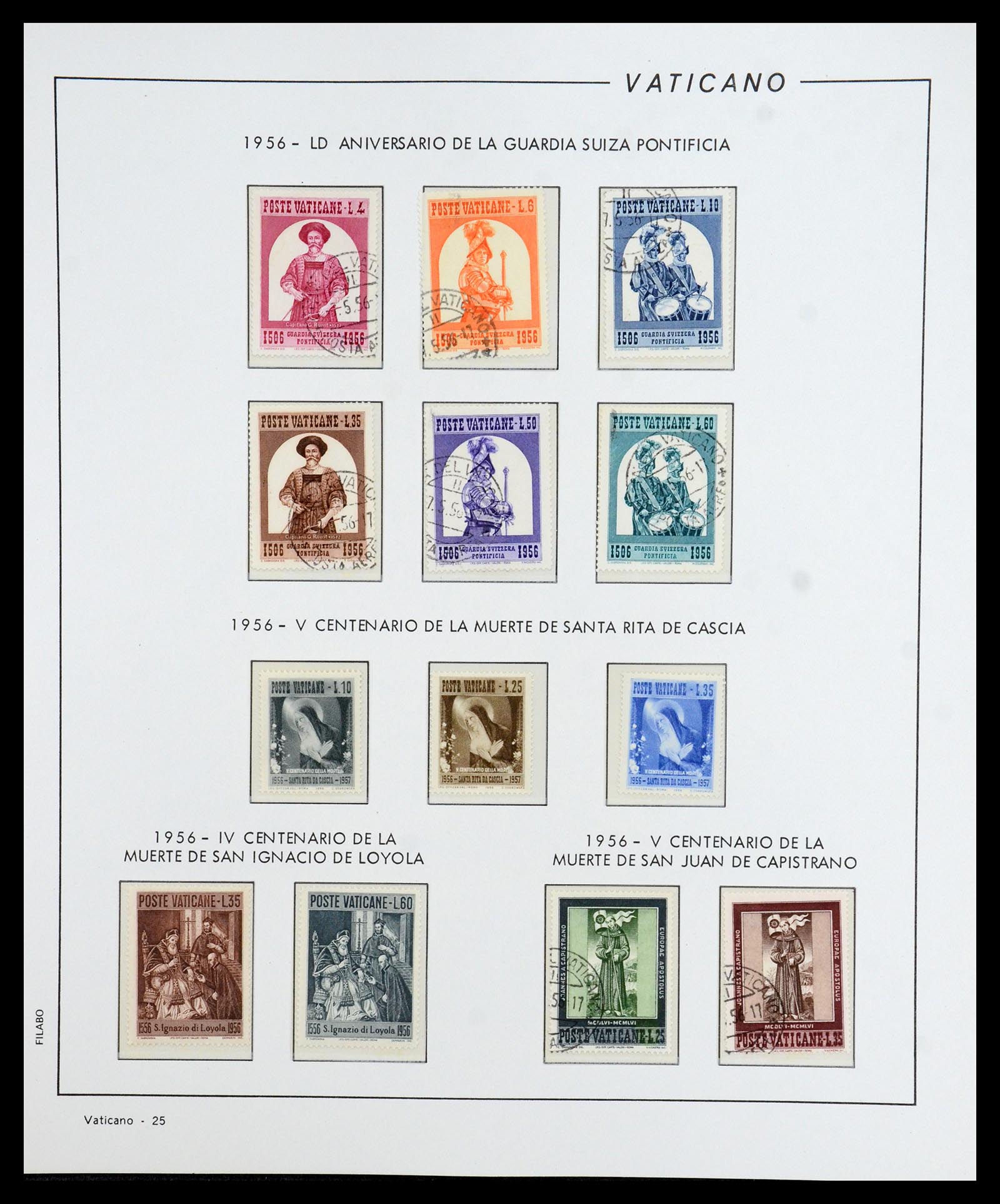 36447 026 - Postzegelverzameling 36447 Vaticaan 1852-1985.