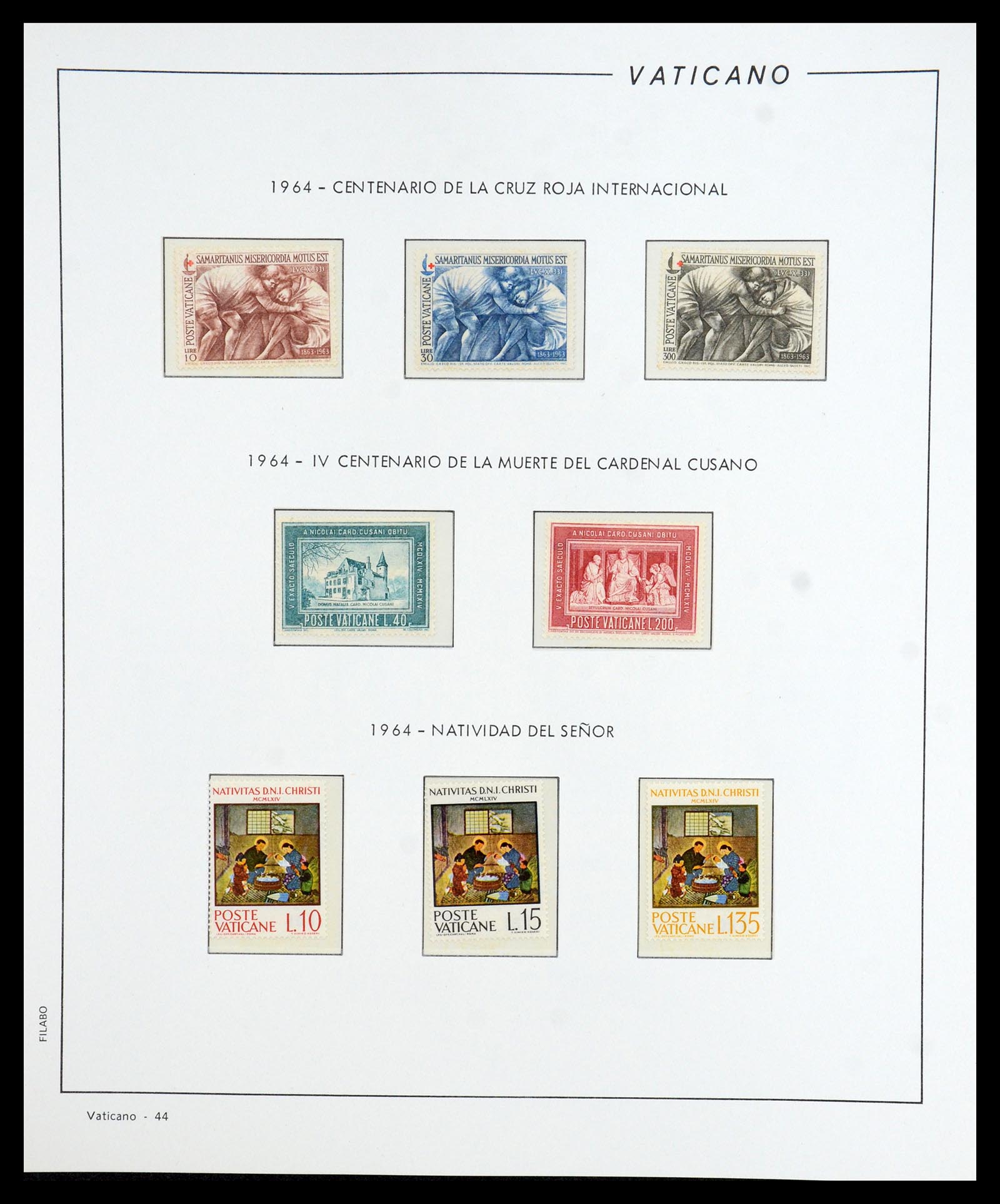 36447 045 - Postzegelverzameling 36447 Vaticaan 1852-1985.