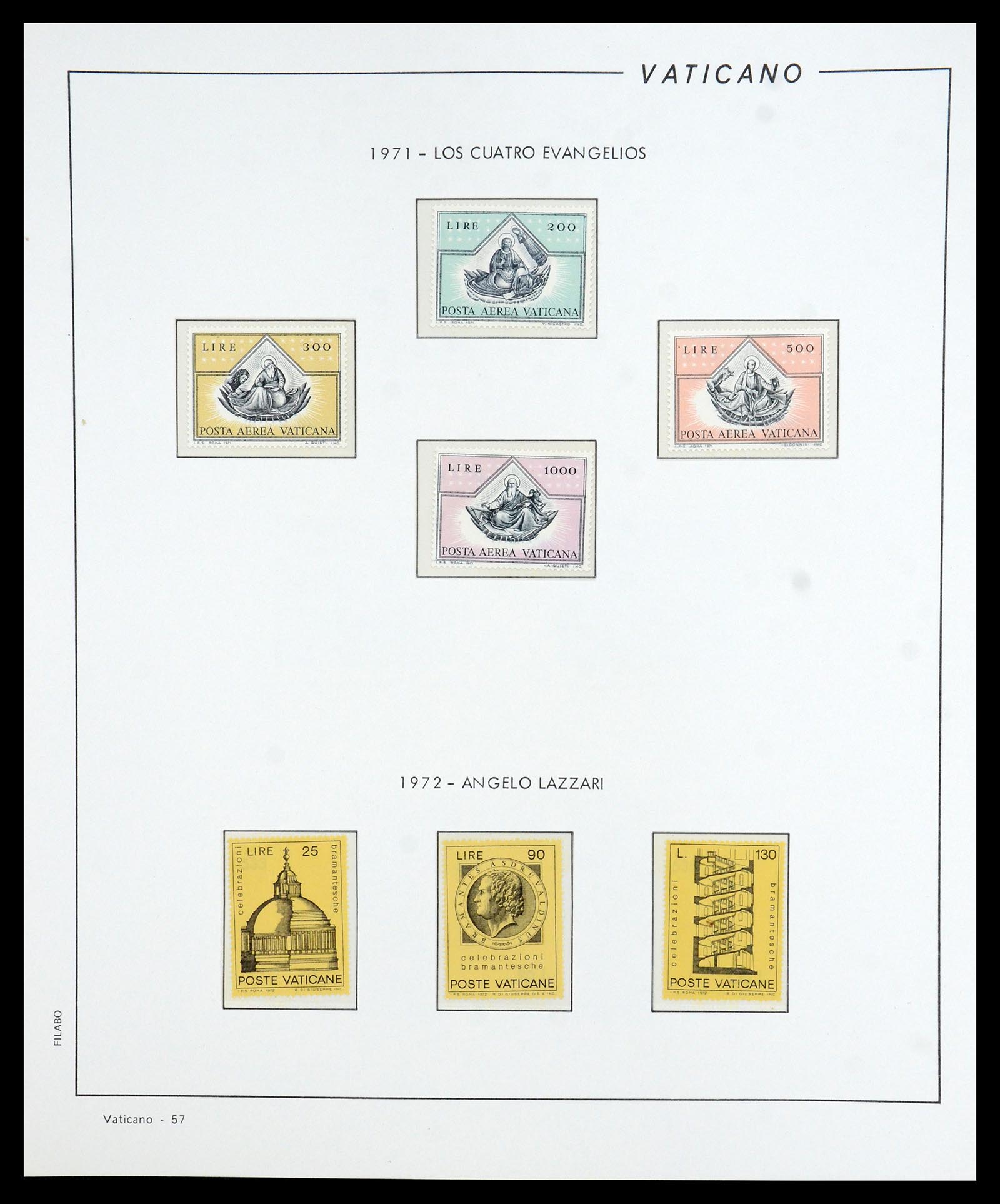 36447 058 - Postzegelverzameling 36447 Vaticaan 1852-1985.