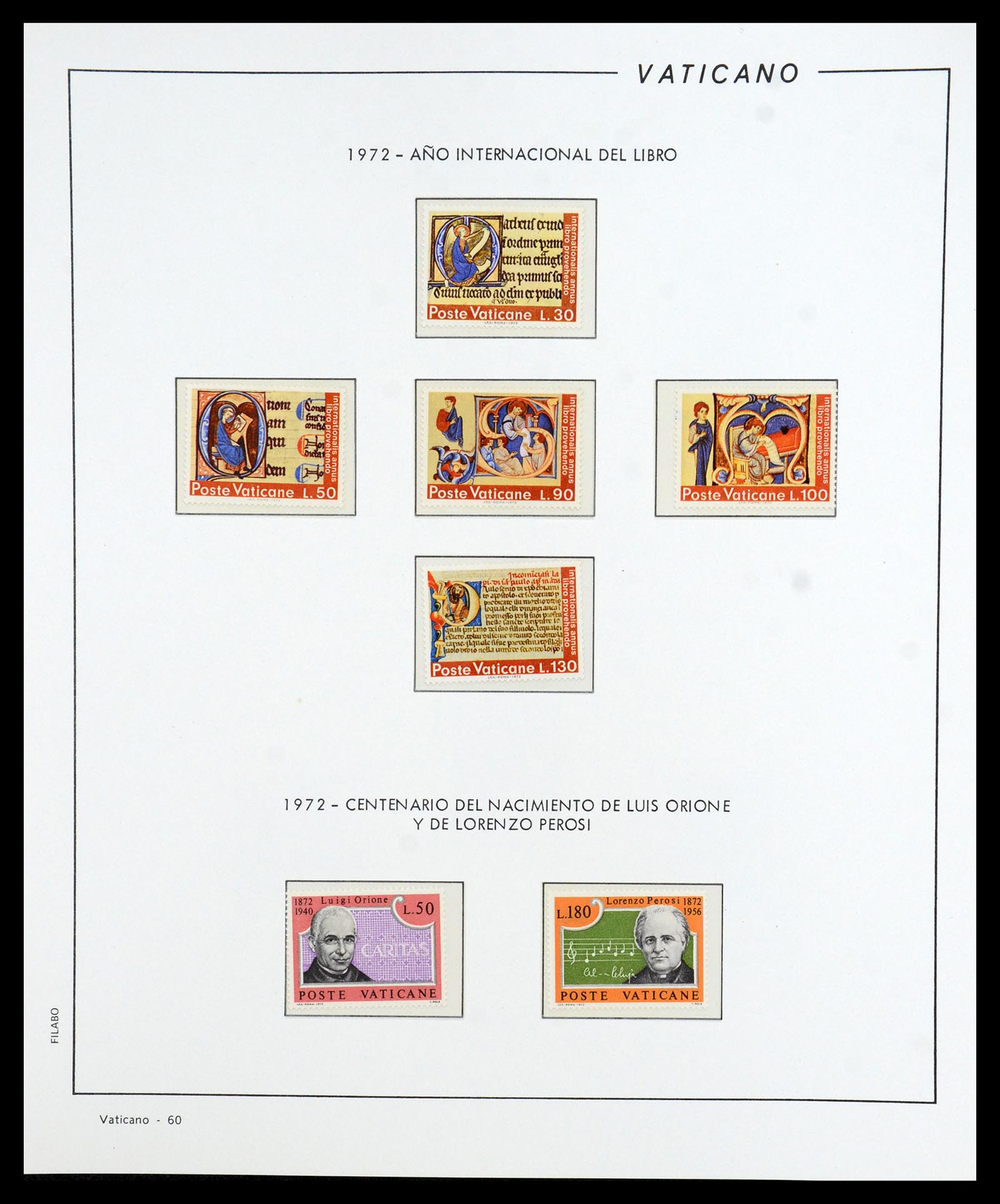 36447 061 - Postzegelverzameling 36447 Vaticaan 1852-1985.