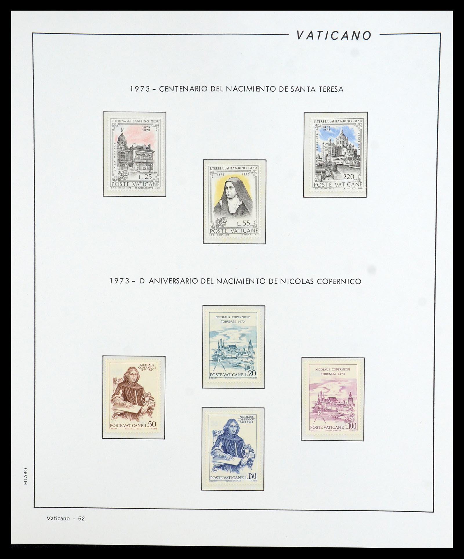 36447 063 - Postzegelverzameling 36447 Vaticaan 1852-1985.