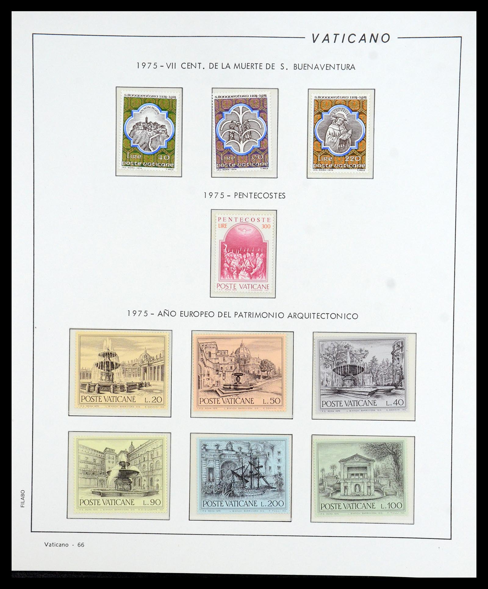36447 067 - Postzegelverzameling 36447 Vaticaan 1852-1985.
