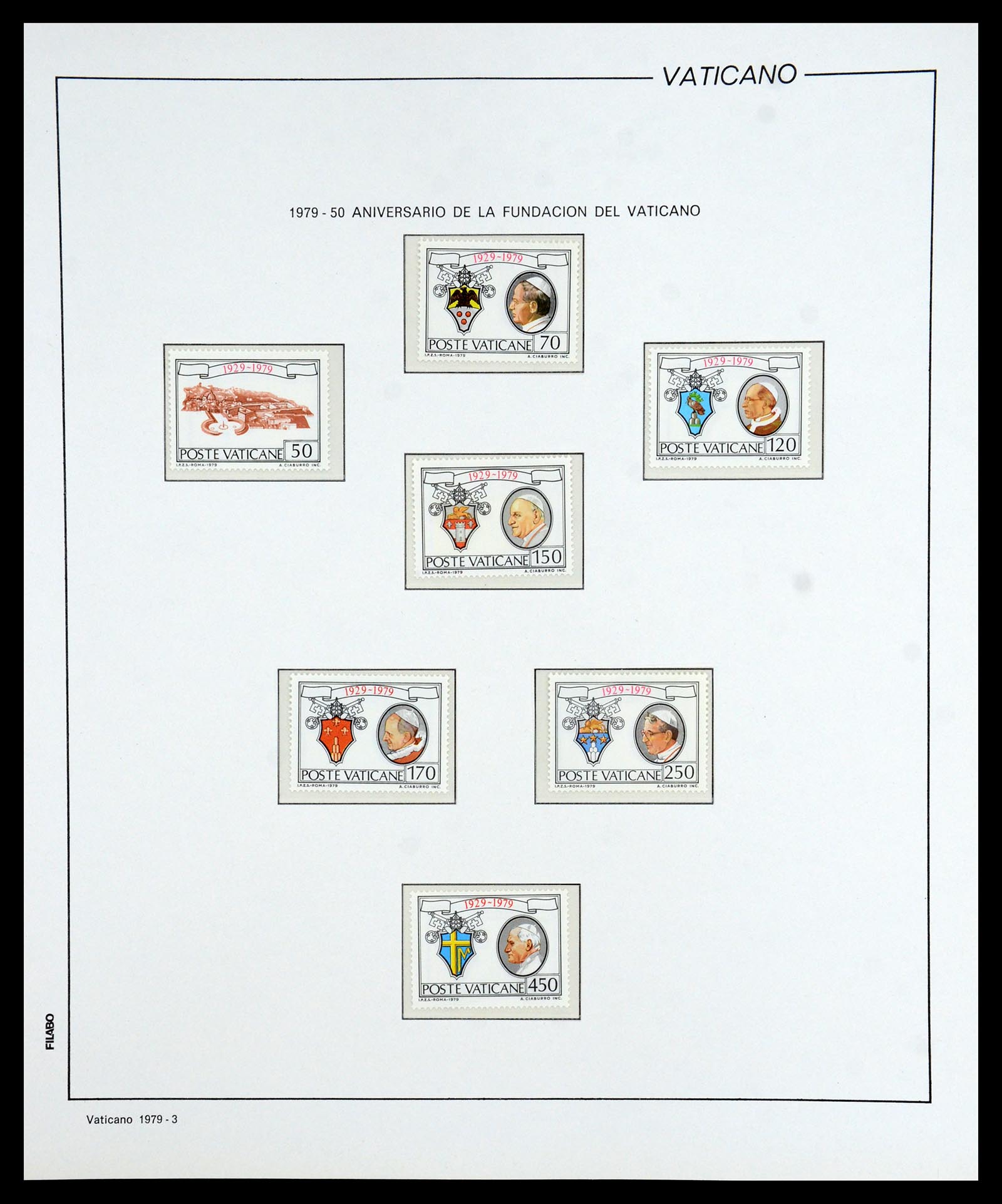 36447 078 - Postzegelverzameling 36447 Vaticaan 1852-1985.