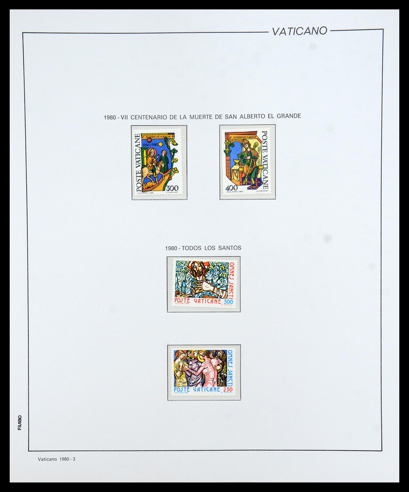 36447 081 - Postzegelverzameling 36447 Vaticaan 1852-1985.