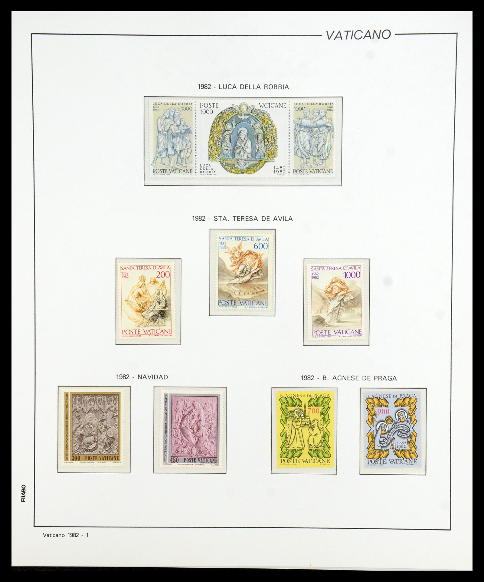 36447 085 - Postzegelverzameling 36447 Vaticaan 1852-1985.