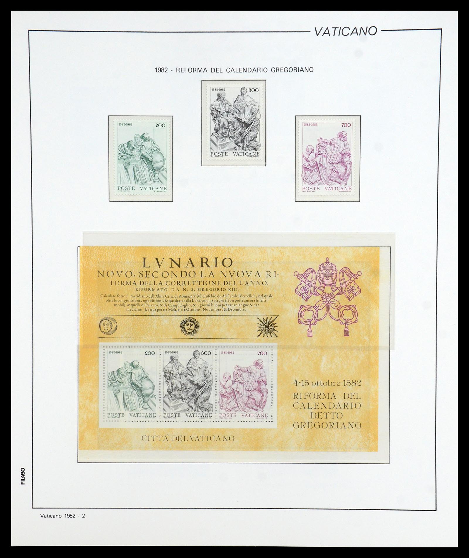 36447 086 - Postzegelverzameling 36447 Vaticaan 1852-1985.