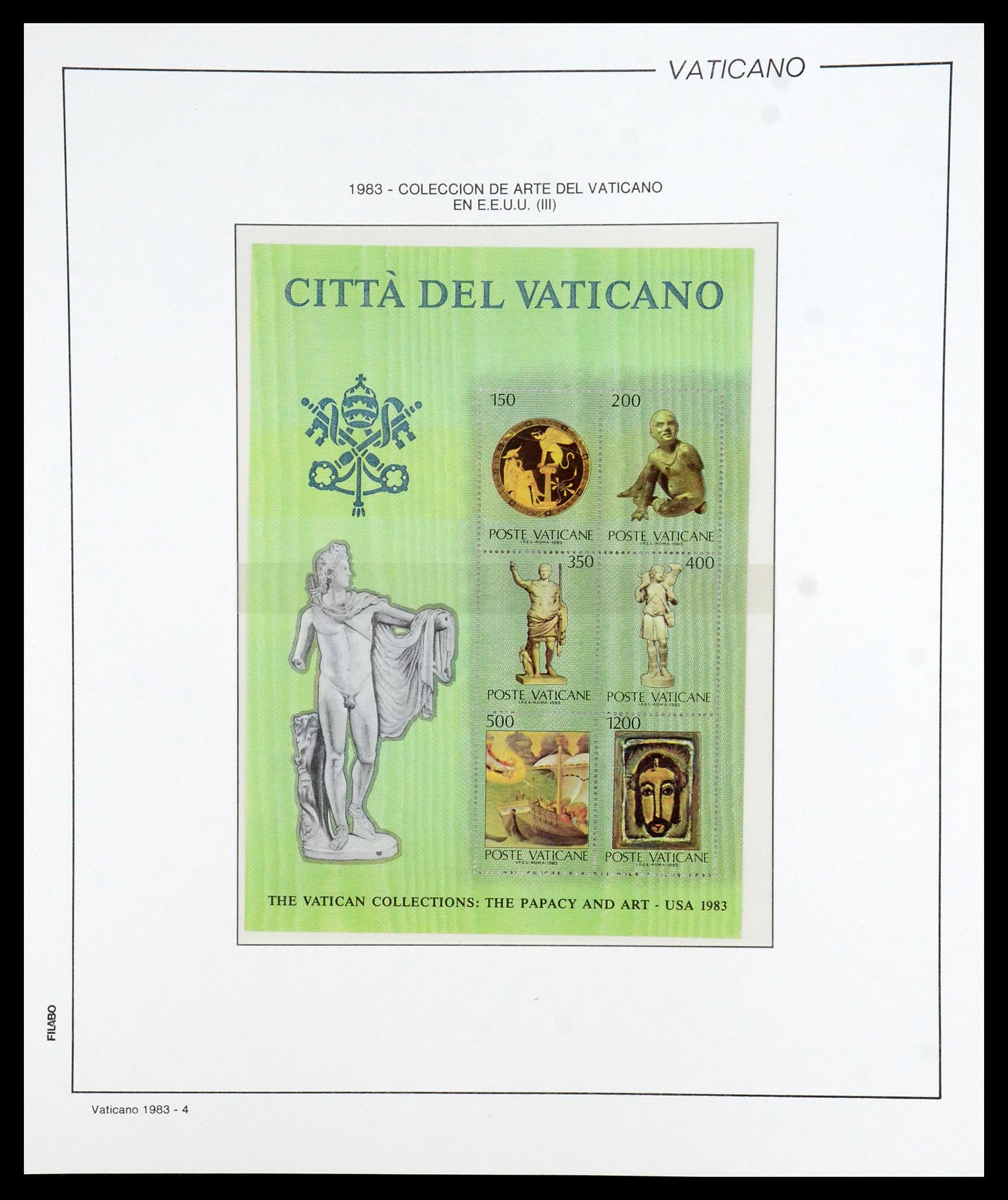 36447 095 - Postzegelverzameling 36447 Vaticaan 1852-1985.