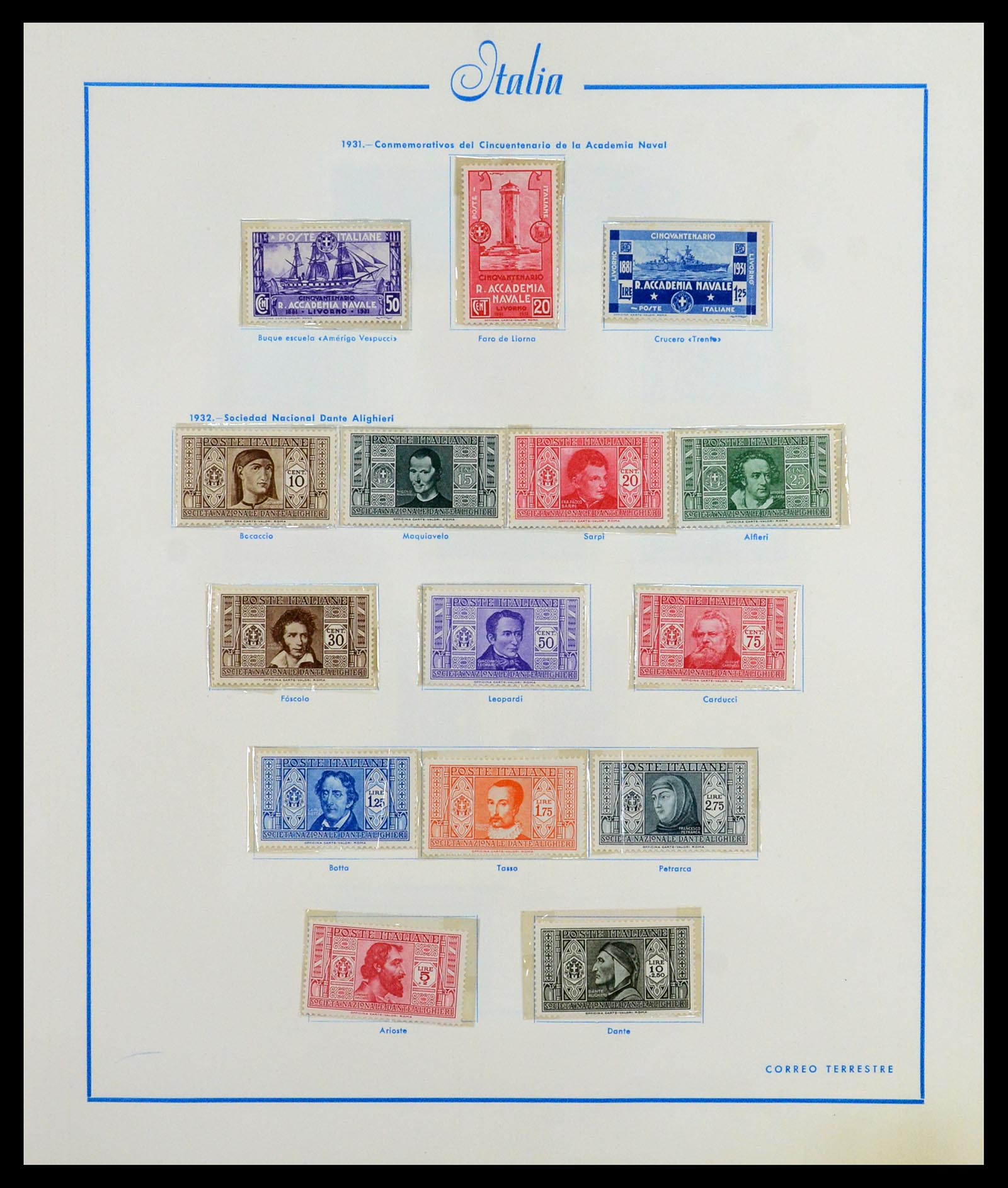 36448 015 - Postzegelverzameling 36448 Italië 1862-1982.