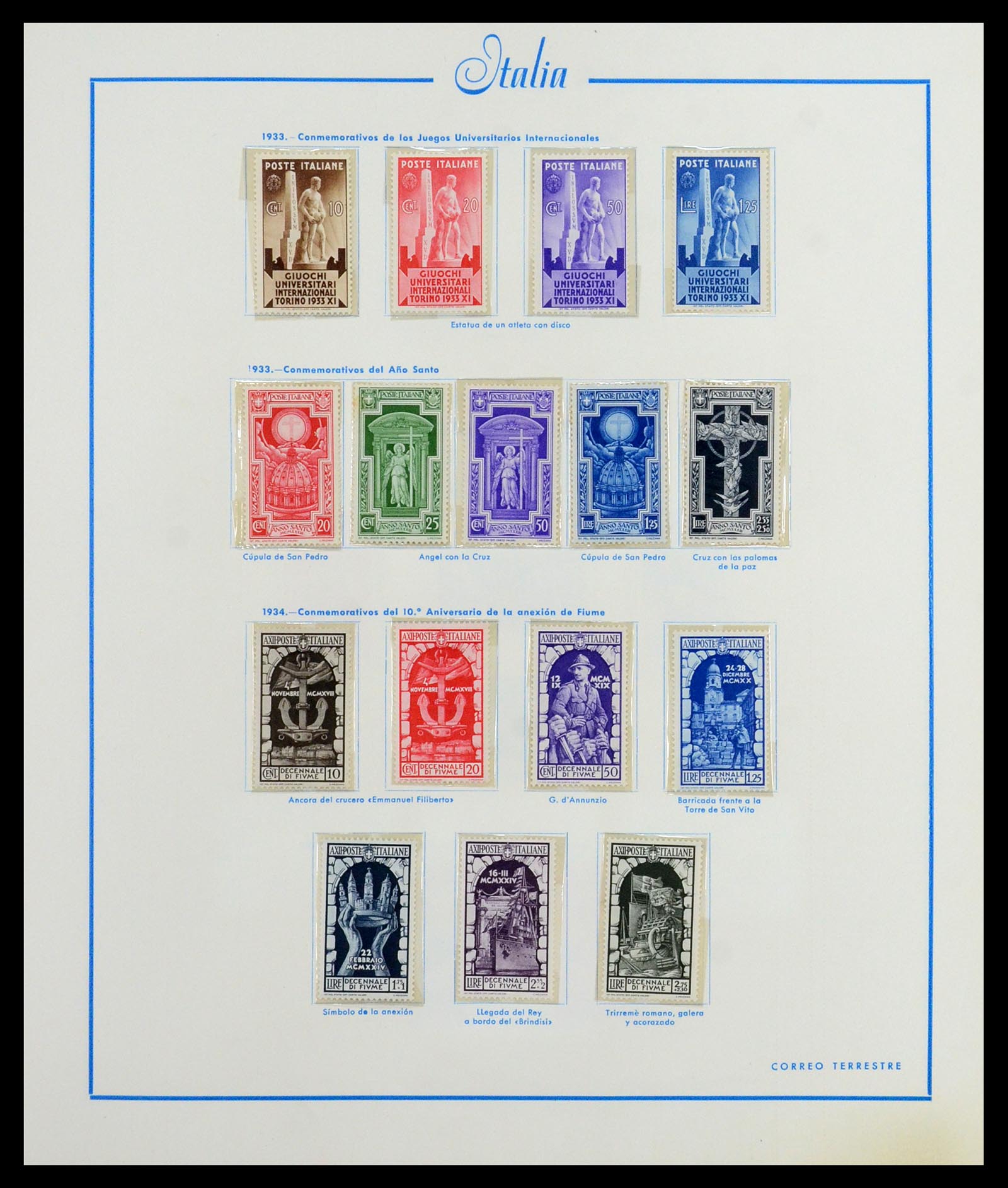 36448 018 - Postzegelverzameling 36448 Italië 1862-1982.