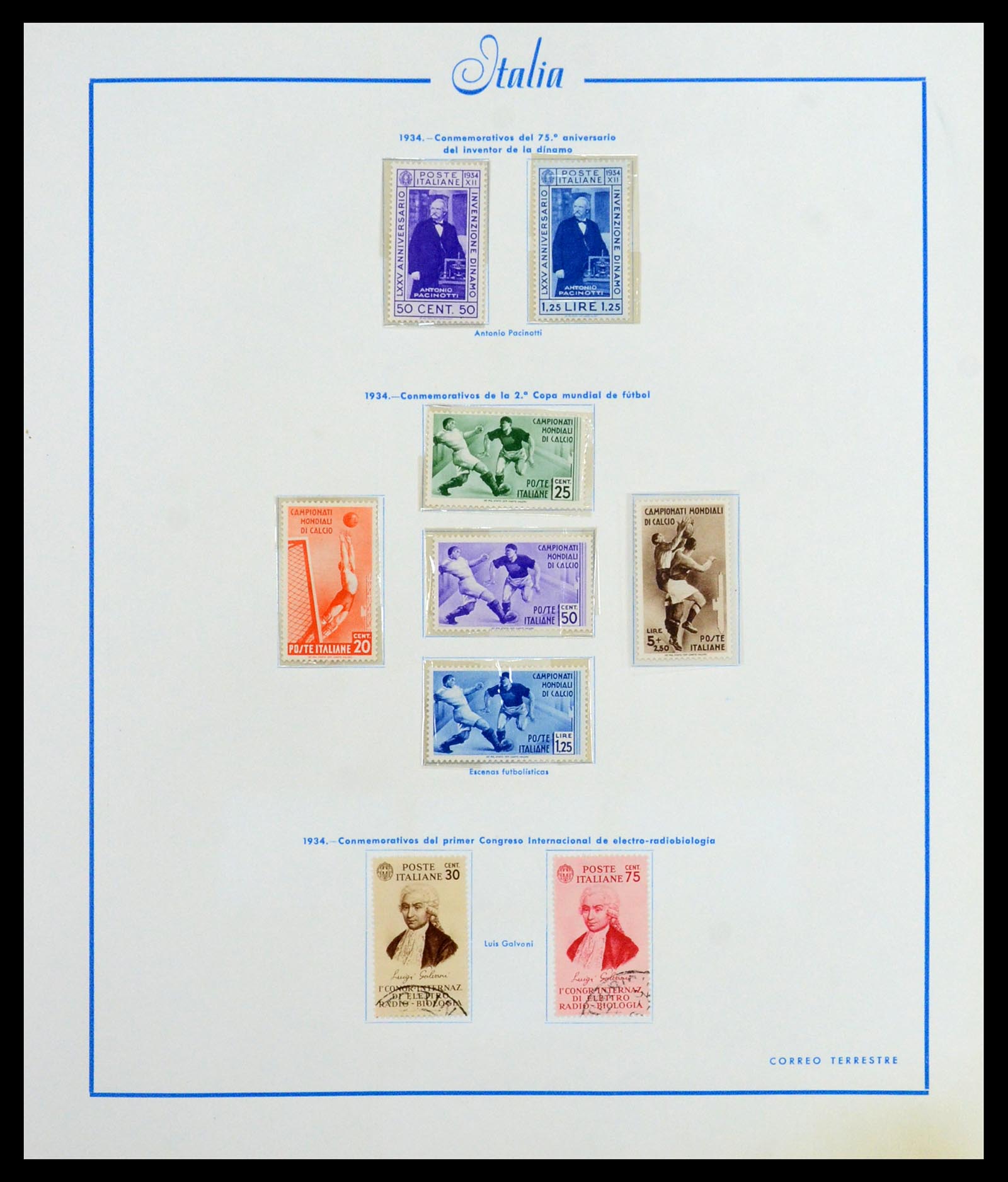 36448 019 - Postzegelverzameling 36448 Italië 1862-1982.