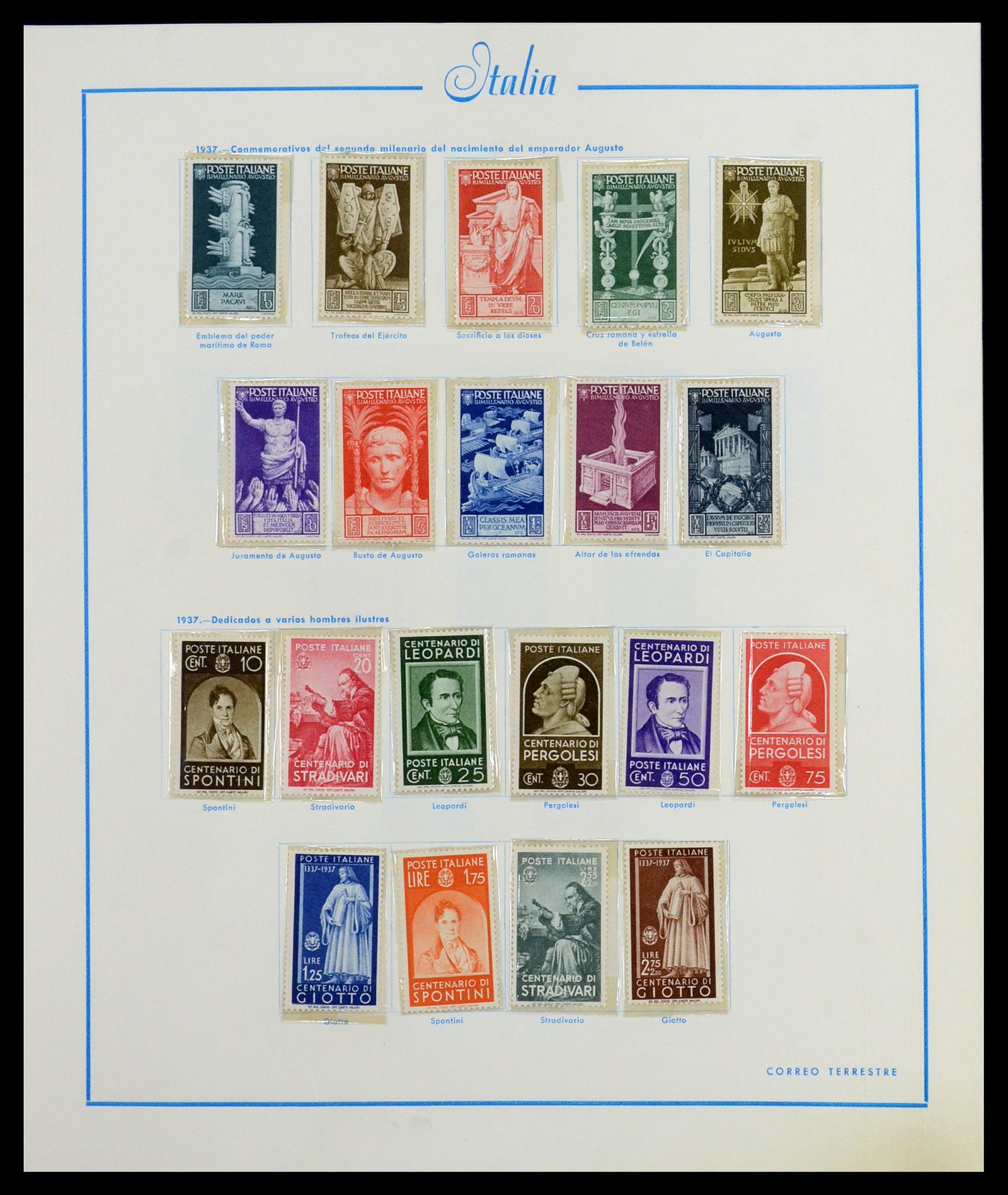 36448 023 - Stamp collection 36448 Italy 1862-1982.