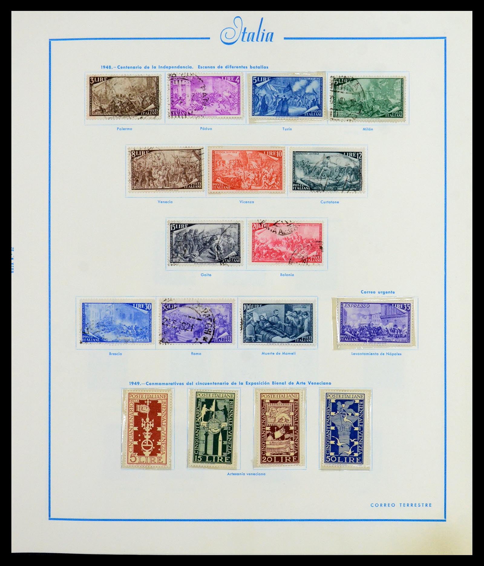 36448 030 - Stamp collection 36448 Italy 1862-1982.