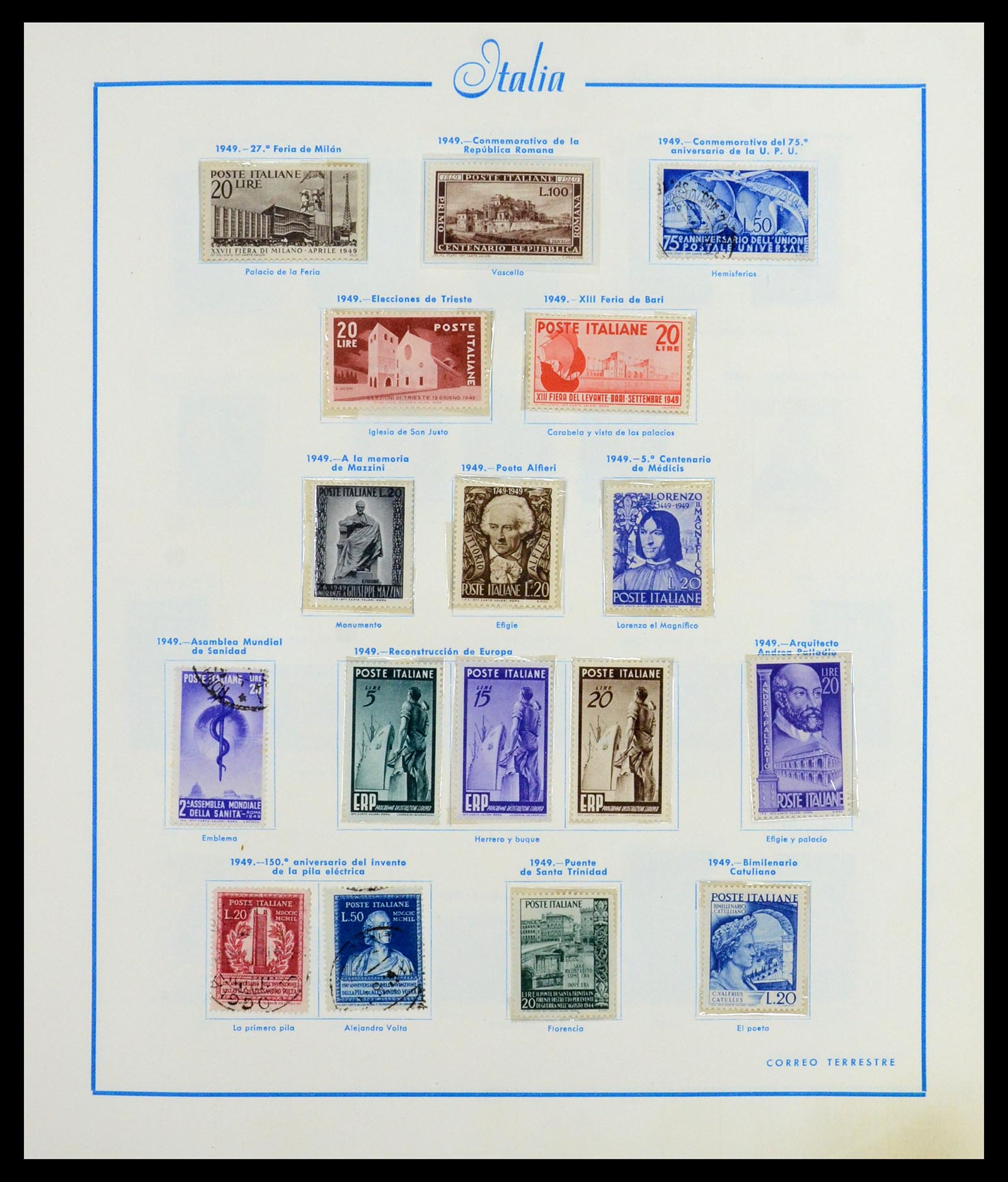 36448 031 - Stamp collection 36448 Italy 1862-1982.