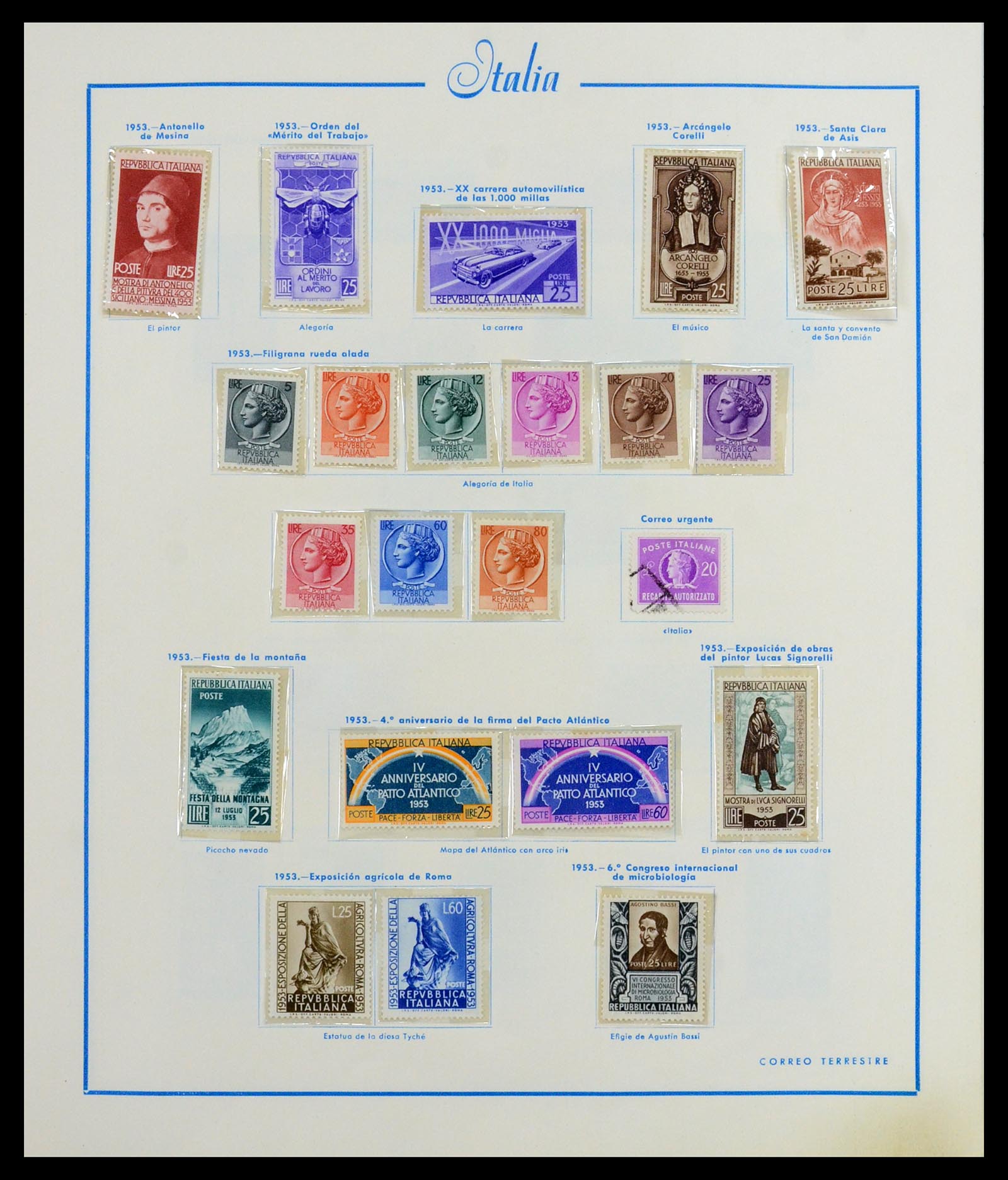 36448 038 - Stamp collection 36448 Italy 1862-1982.