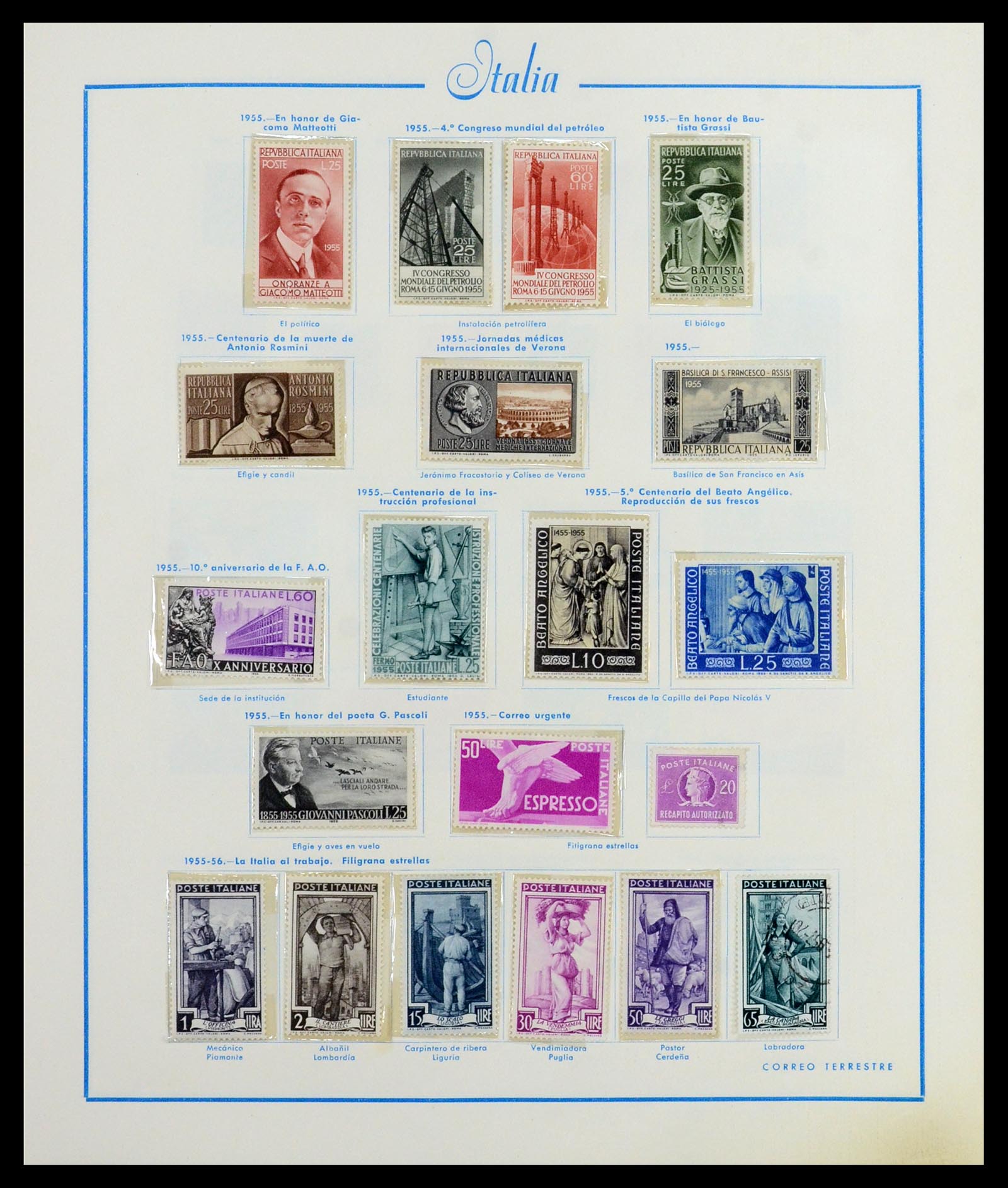 36448 041 - Stamp collection 36448 Italy 1862-1982.