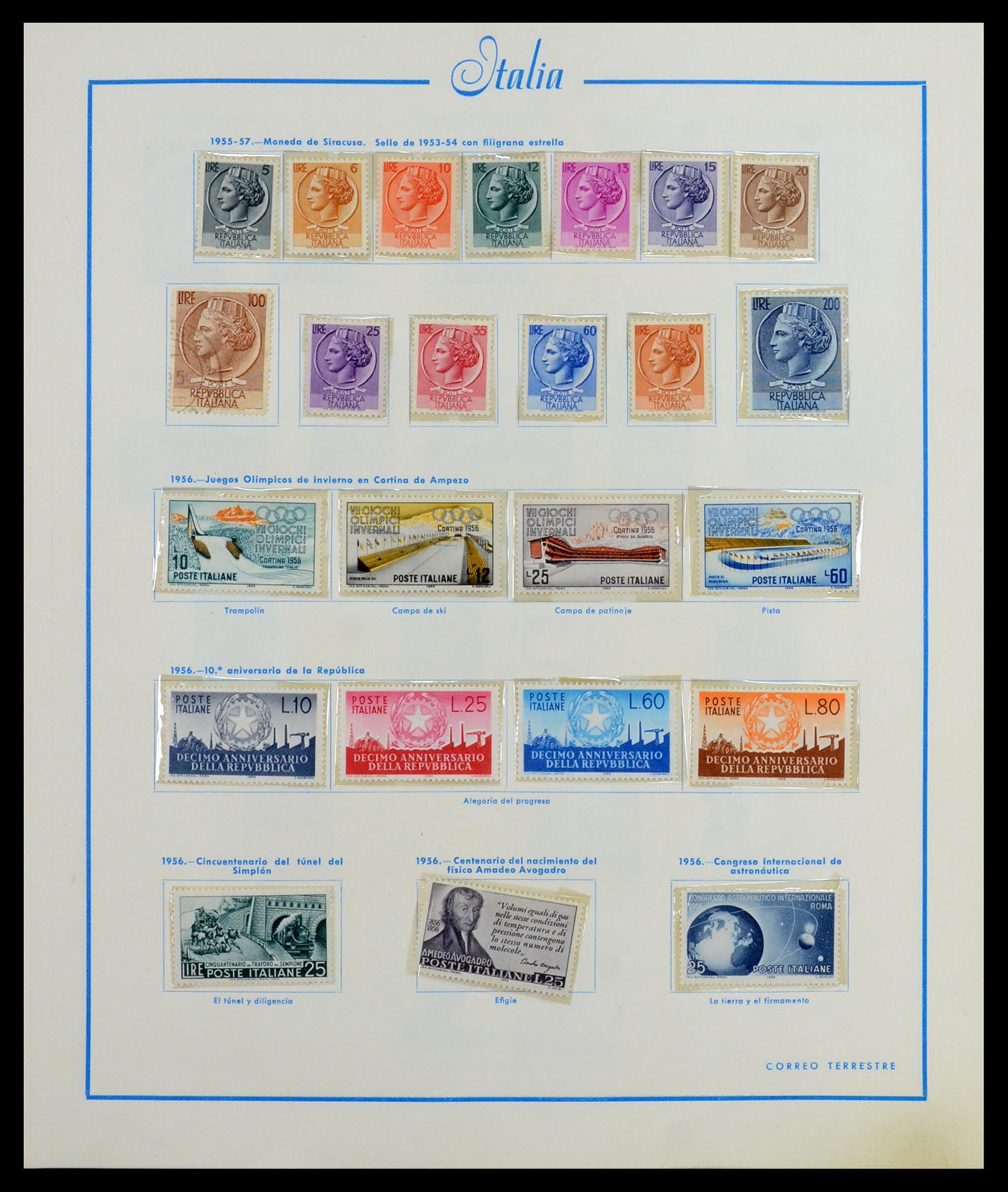 36448 042 - Stamp collection 36448 Italy 1862-1982.