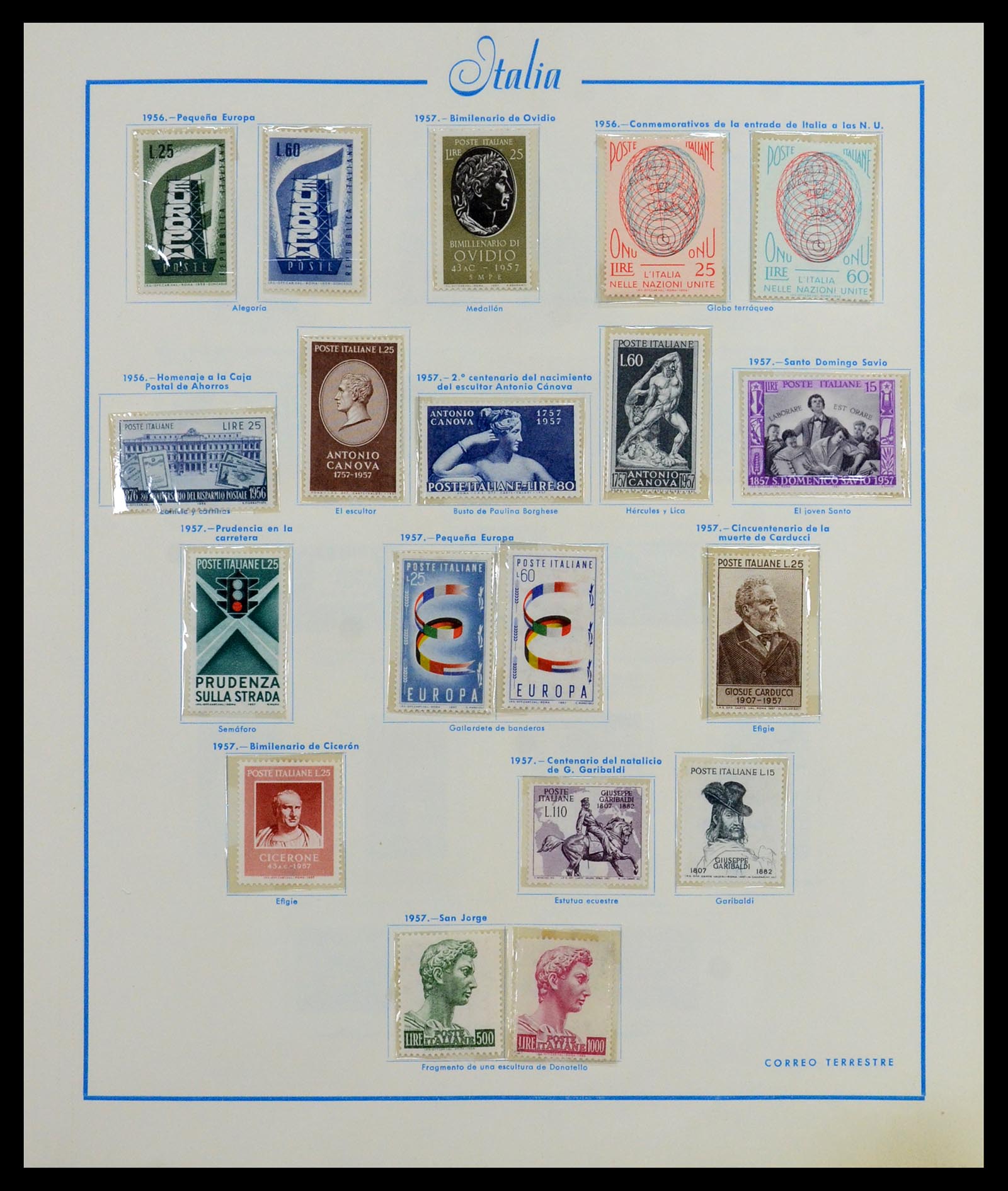 36448 043 - Stamp collection 36448 Italy 1862-1982.