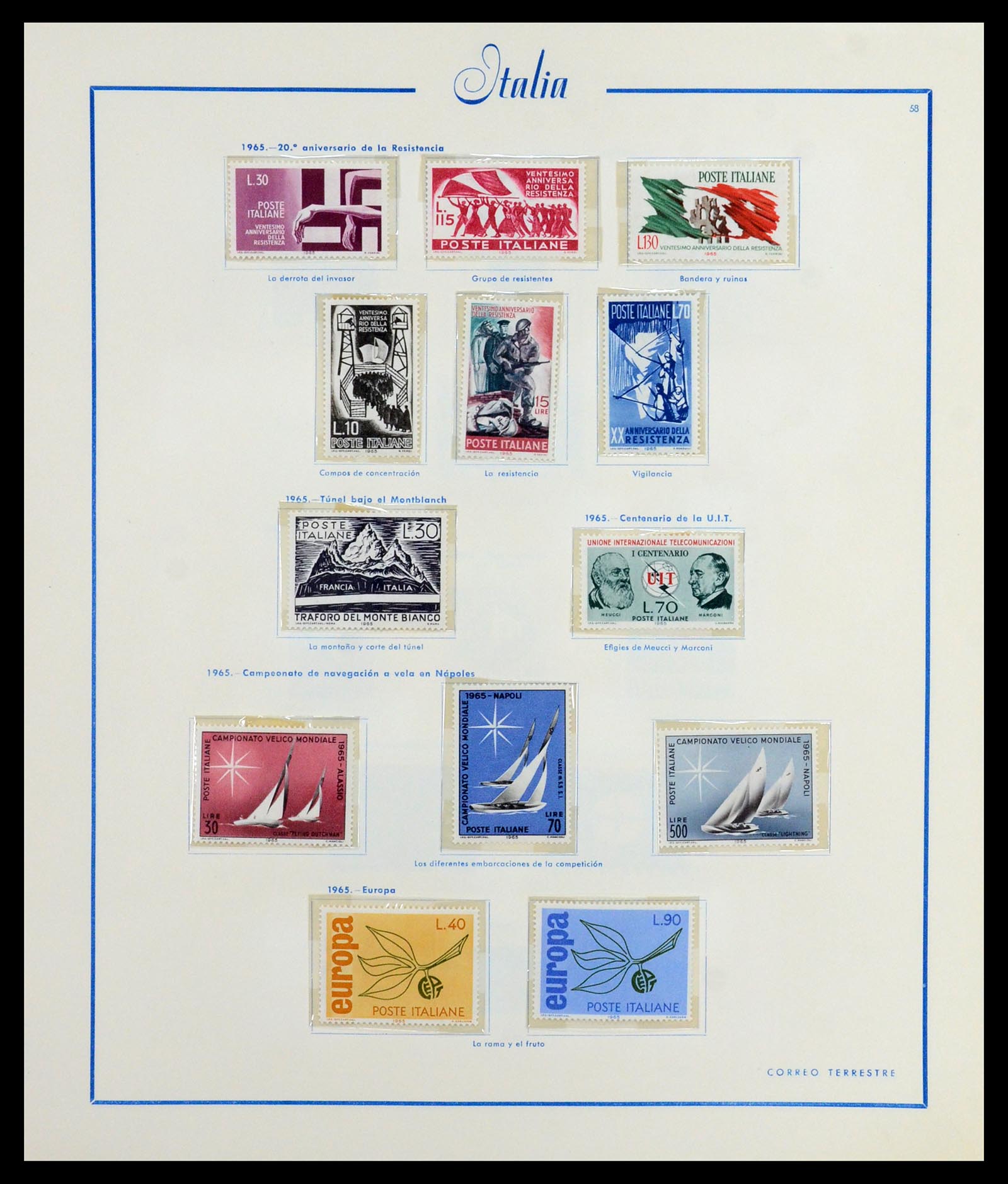 36448 055 - Stamp collection 36448 Italy 1862-1982.