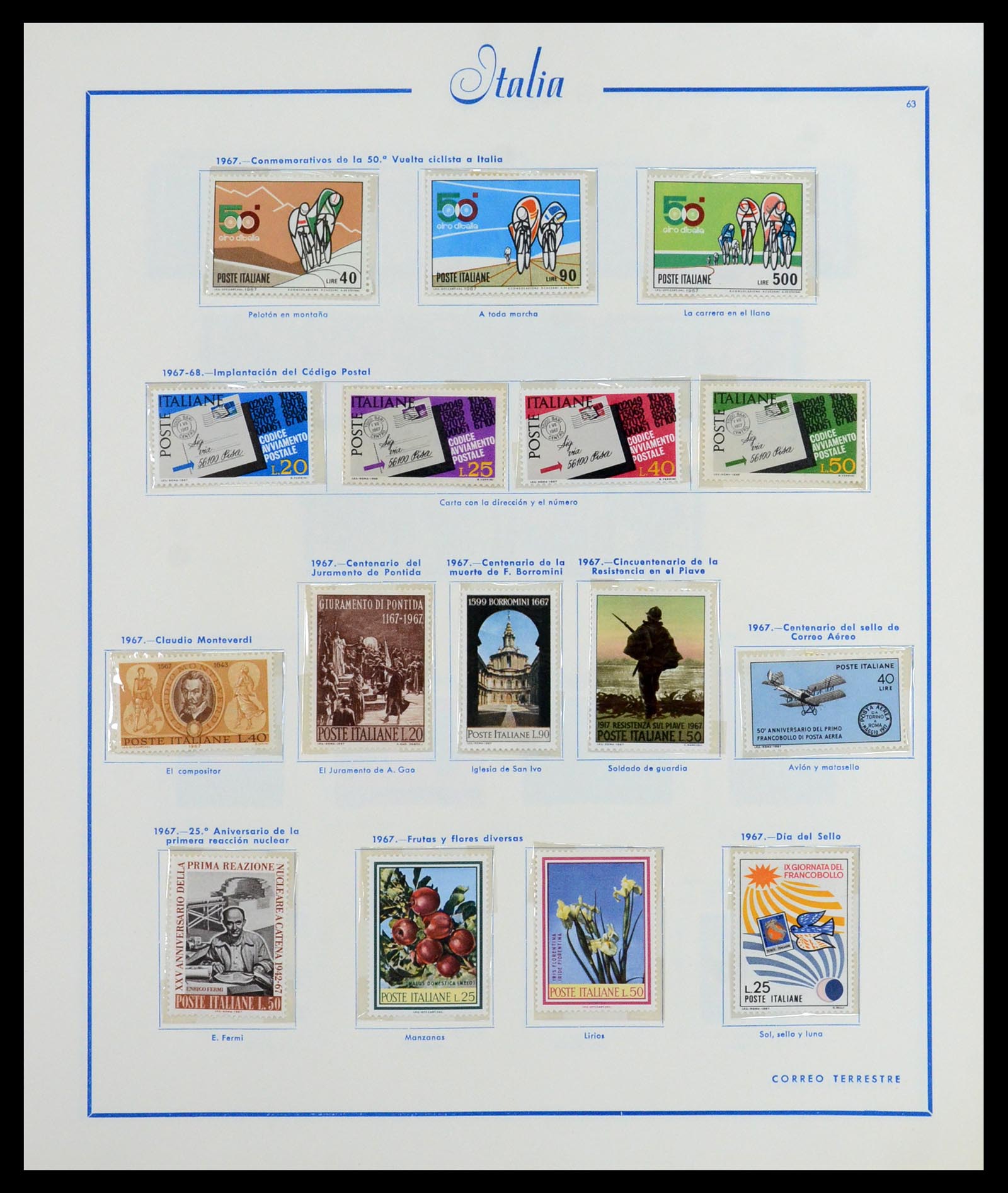 36448 060 - Stamp collection 36448 Italy 1862-1982.