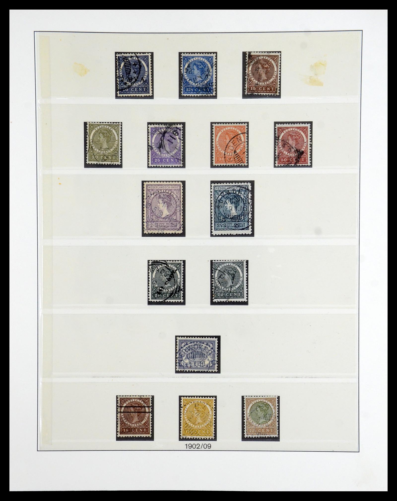 36455 004 - Postzegelverzameling 36455 Nederlands Indië 1864-1948.