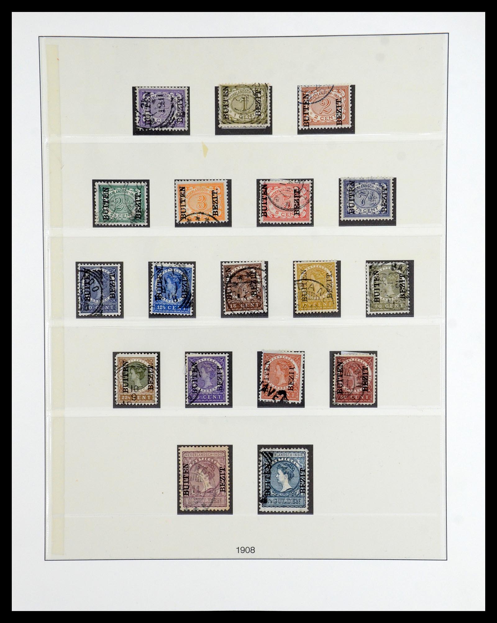 36455 006 - Postzegelverzameling 36455 Nederlands Indië 1864-1948.
