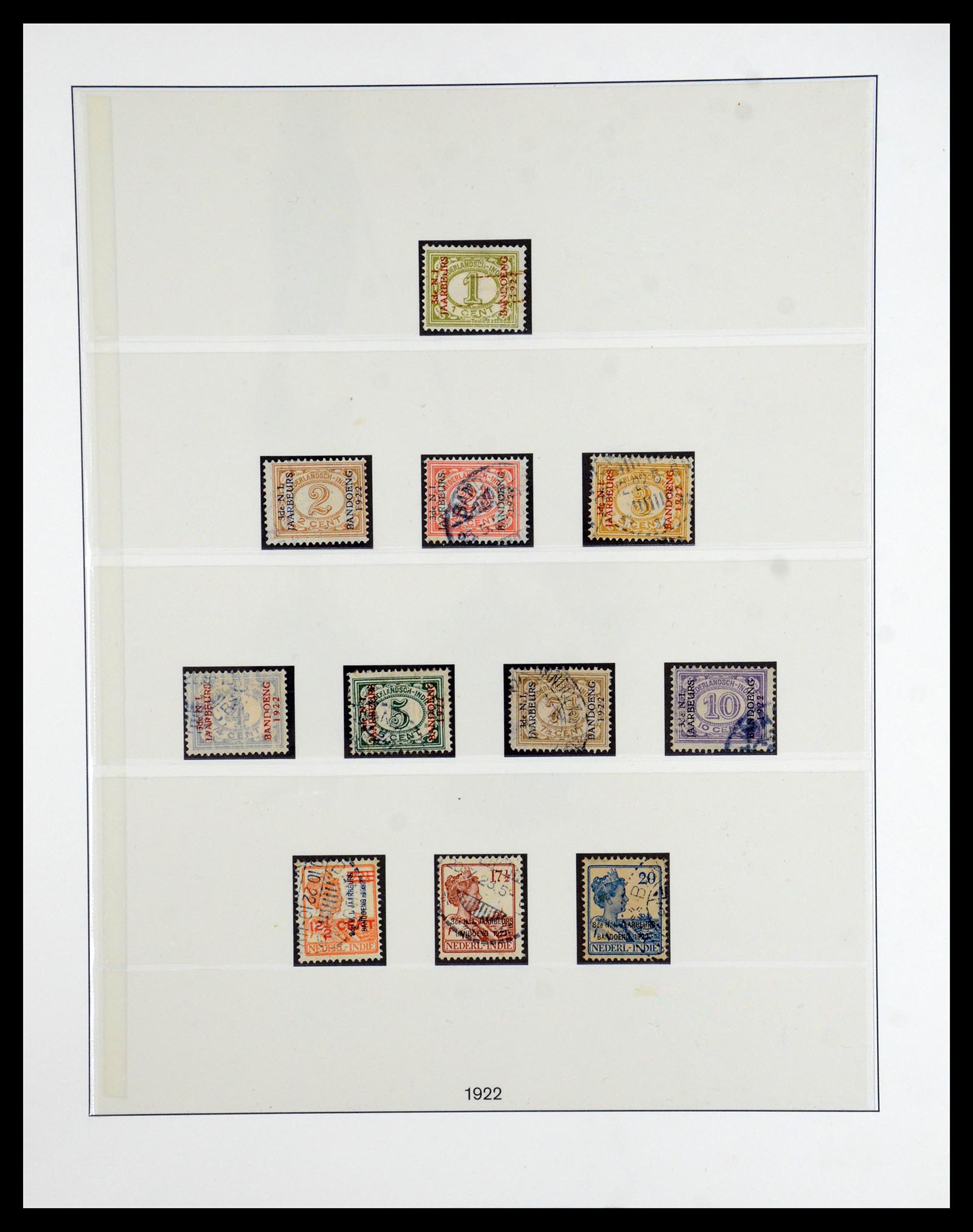 36455 011 - Postzegelverzameling 36455 Nederlands Indië 1864-1948.