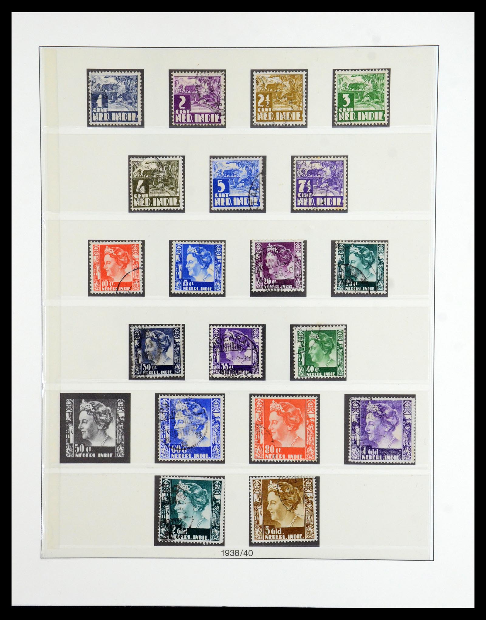 36455 021 - Stamp collection 36455 Dutch east Indies 1864-1948.