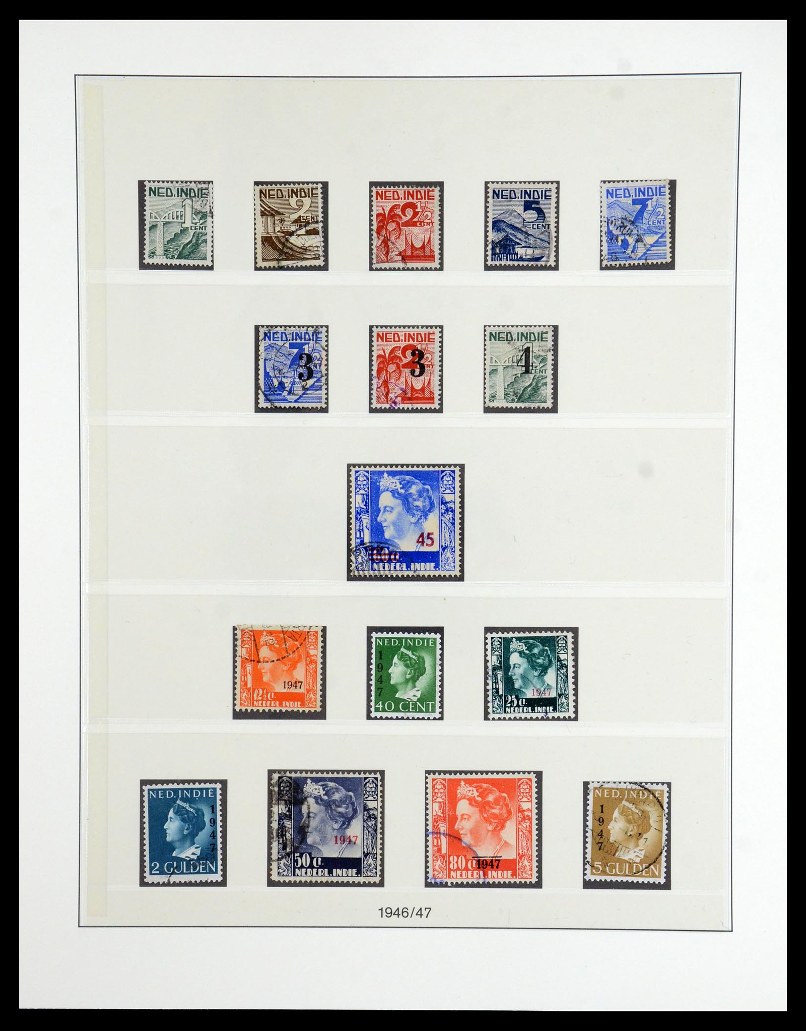 36455 026 - Stamp collection 36455 Dutch east Indies 1864-1948.