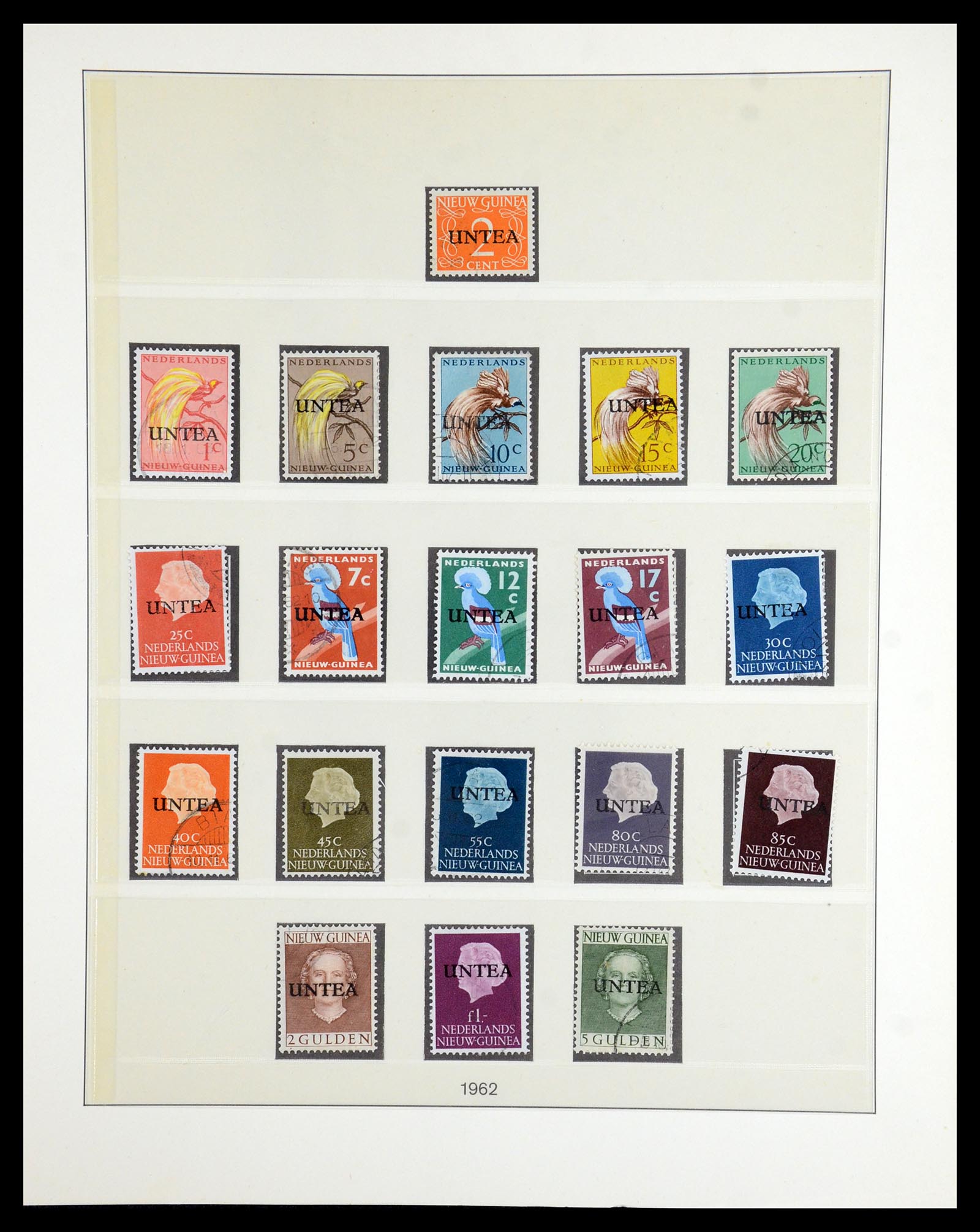 36455 041 - Postzegelverzameling 36455 Nederlands Indië 1864-1948.