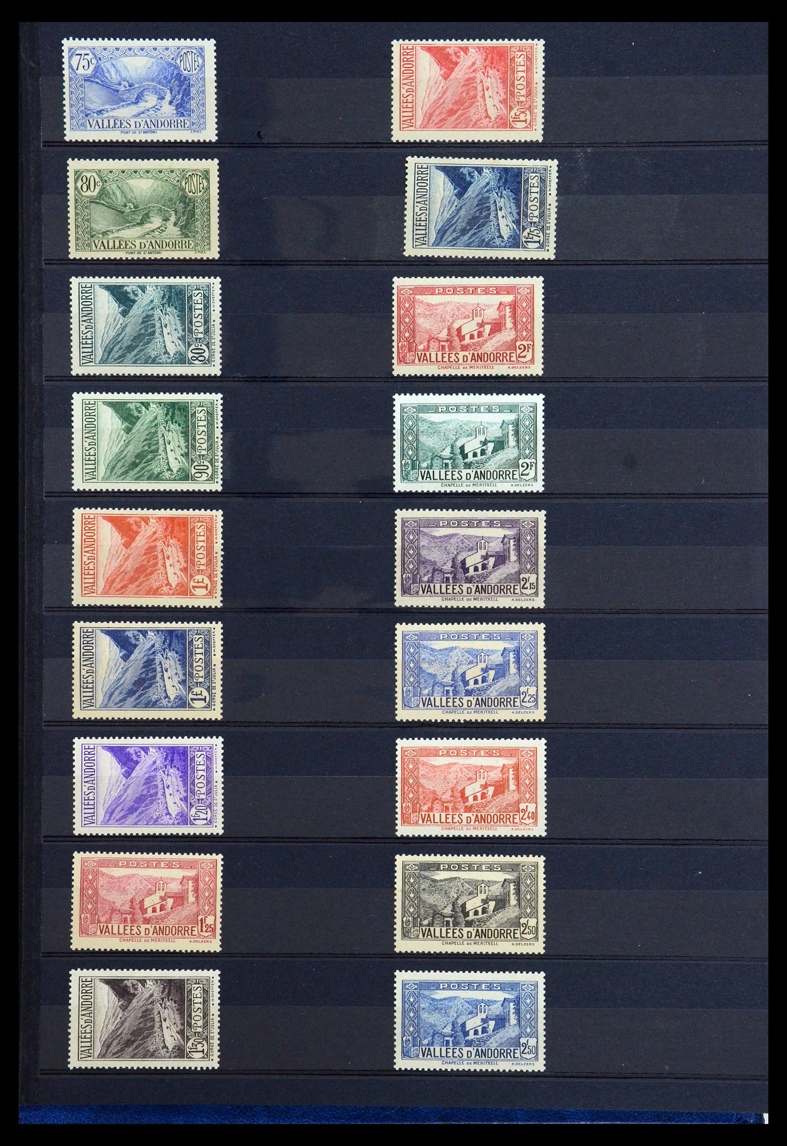 36456 002 - Stamp collection 36456 French Andorra 1932-2009.