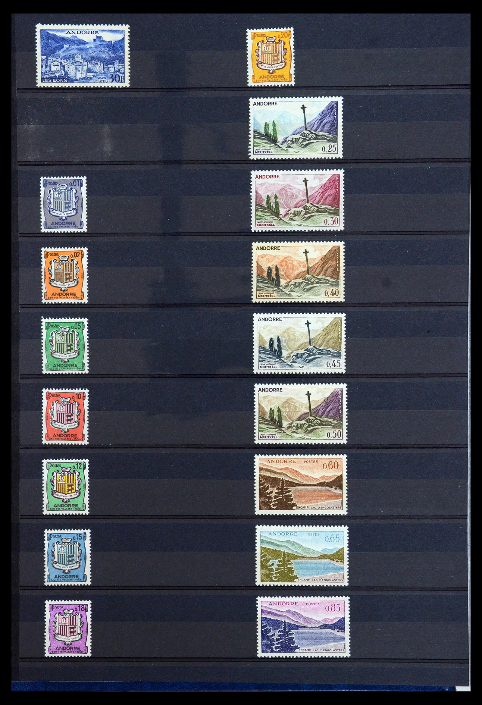 36456 004 - Stamp collection 36456 French Andorra 1932-2009.