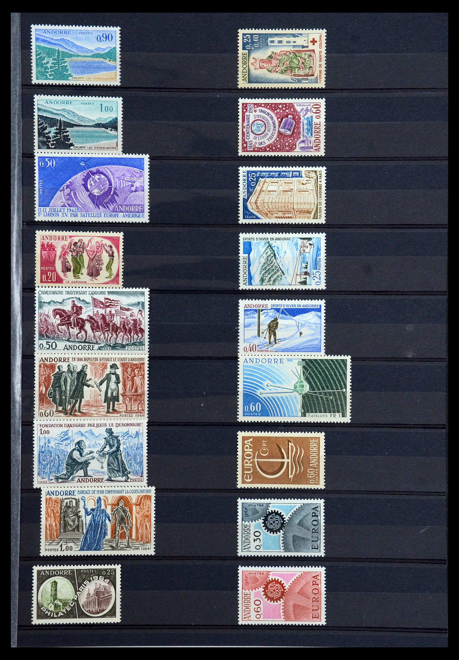 36456 005 - Stamp collection 36456 French Andorra 1932-2009.