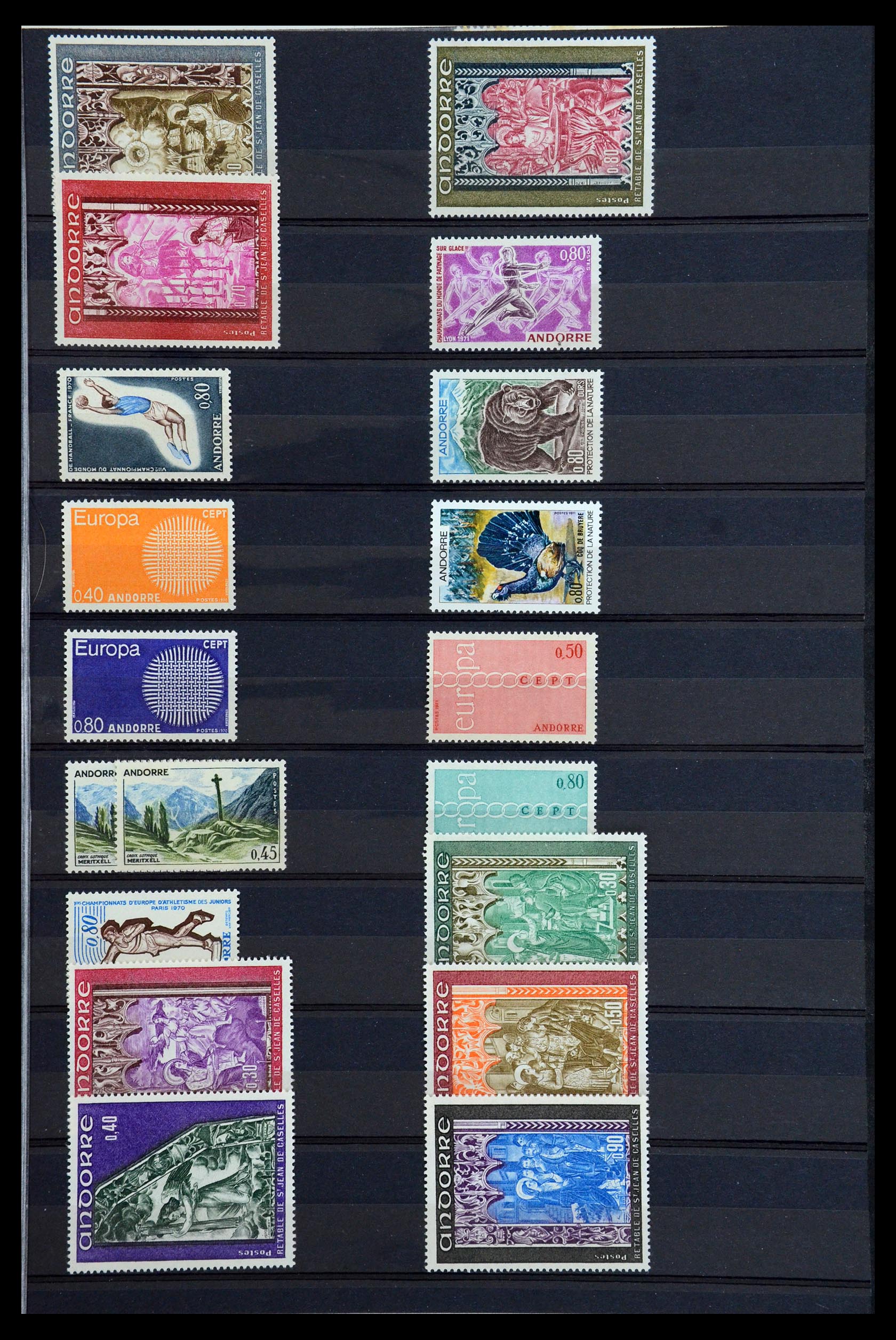 36456 007 - Stamp collection 36456 French Andorra 1932-2009.