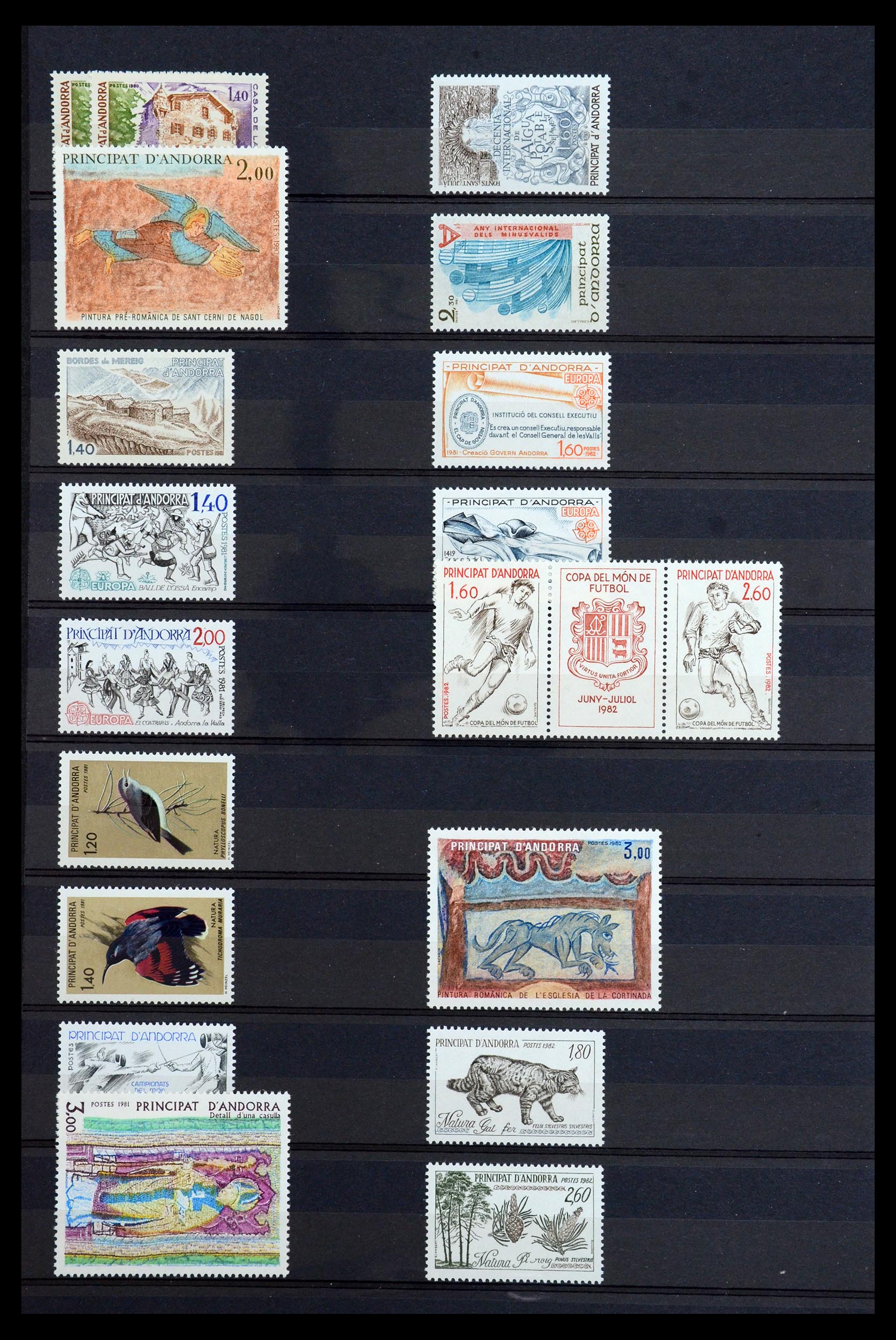 36456 012 - Stamp collection 36456 French Andorra 1932-2009.