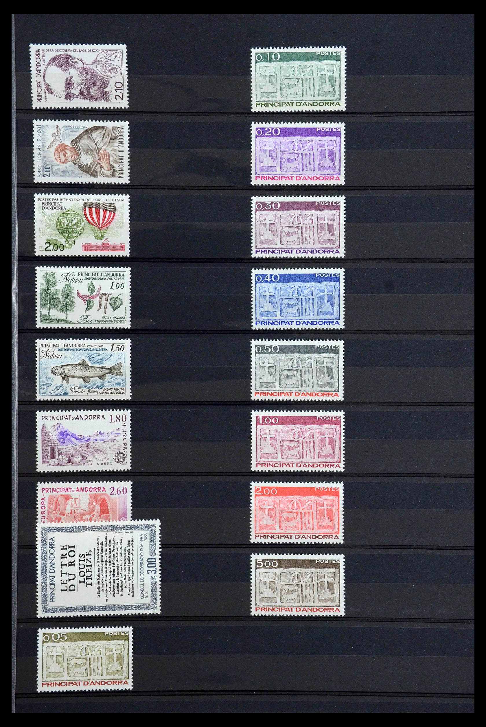 36456 013 - Stamp collection 36456 French Andorra 1932-2009.