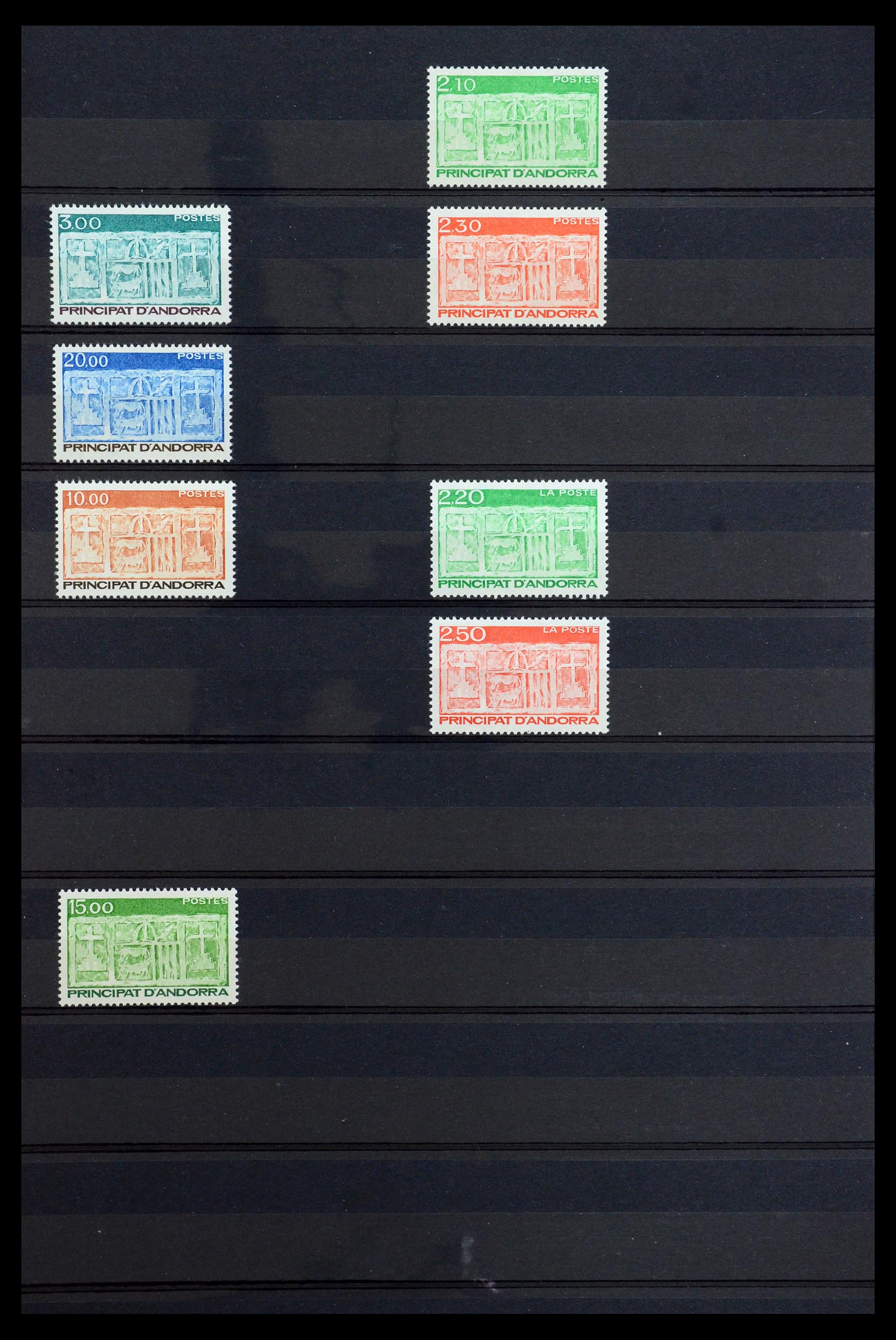 36456 014 - Stamp collection 36456 French Andorra 1932-2009.