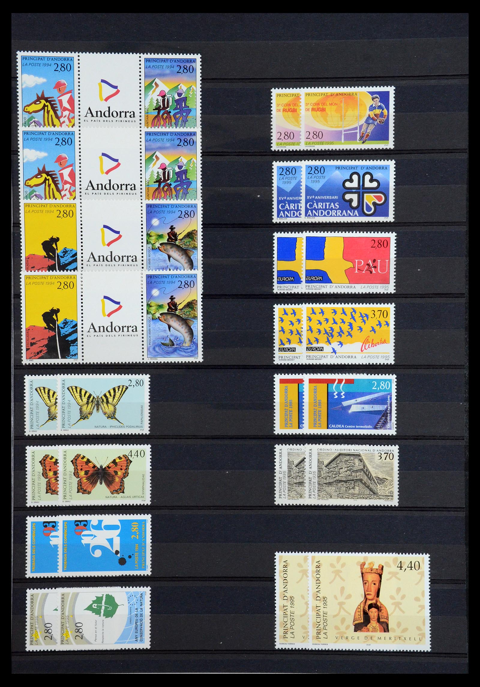 36456 017 - Stamp collection 36456 French Andorra 1932-2009.