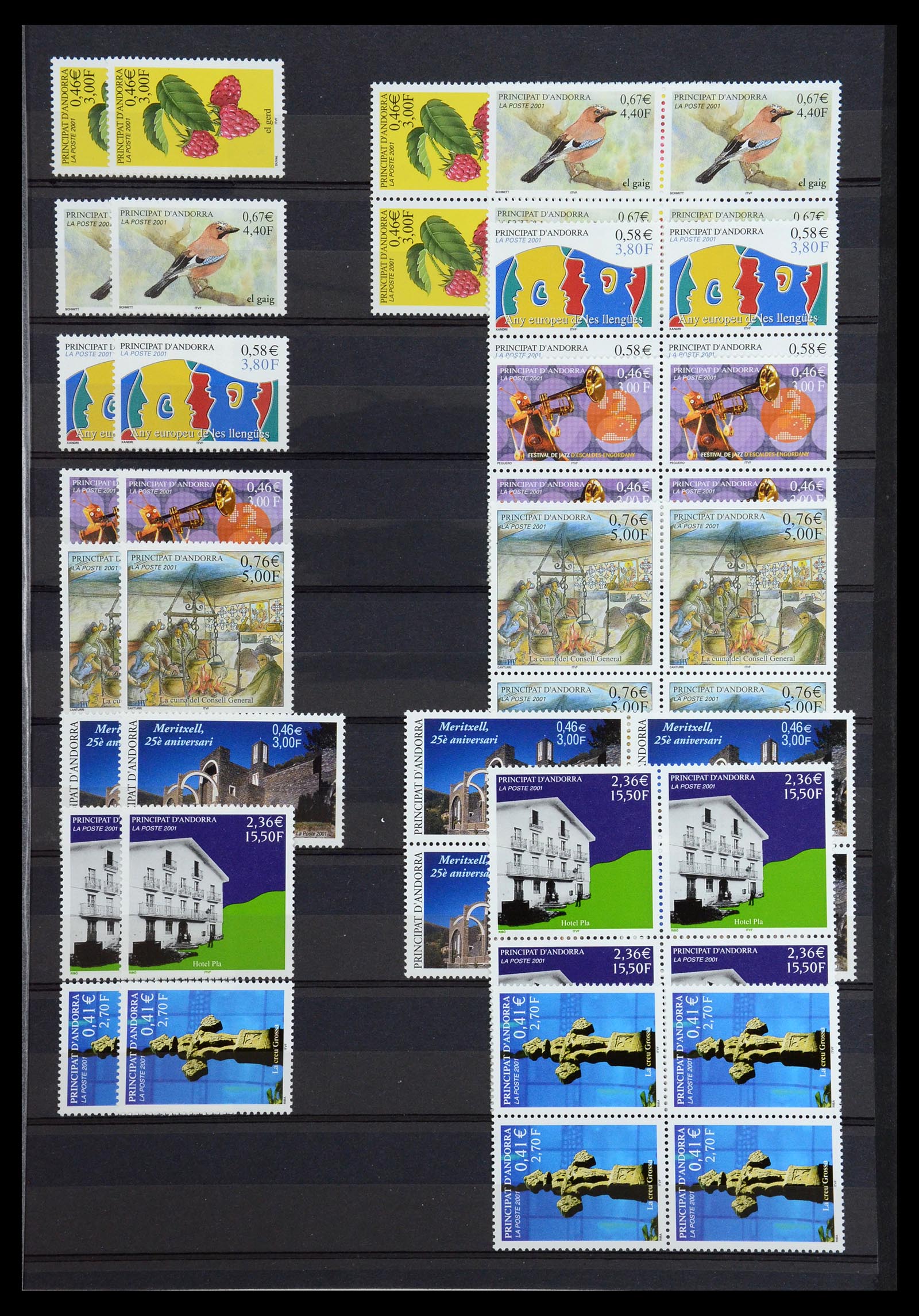 36456 025 - Stamp collection 36456 French Andorra 1932-2009.
