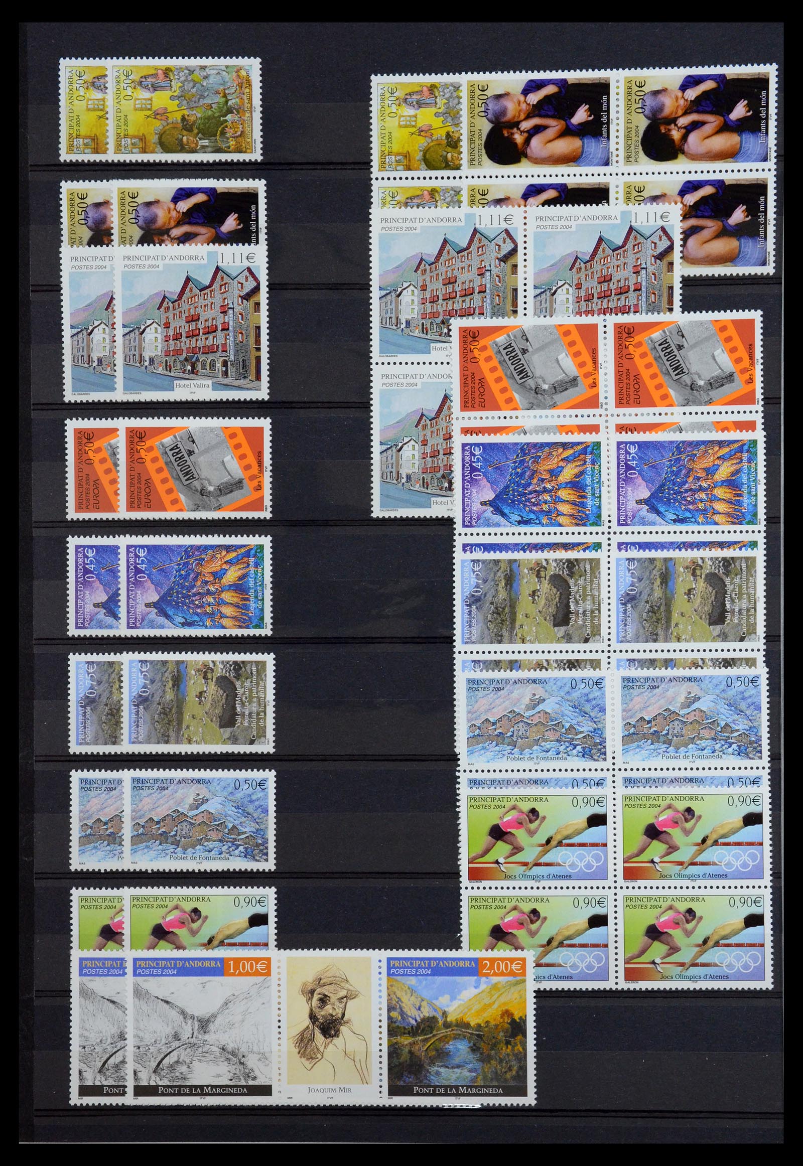 36456 030 - Stamp collection 36456 French Andorra 1932-2009.
