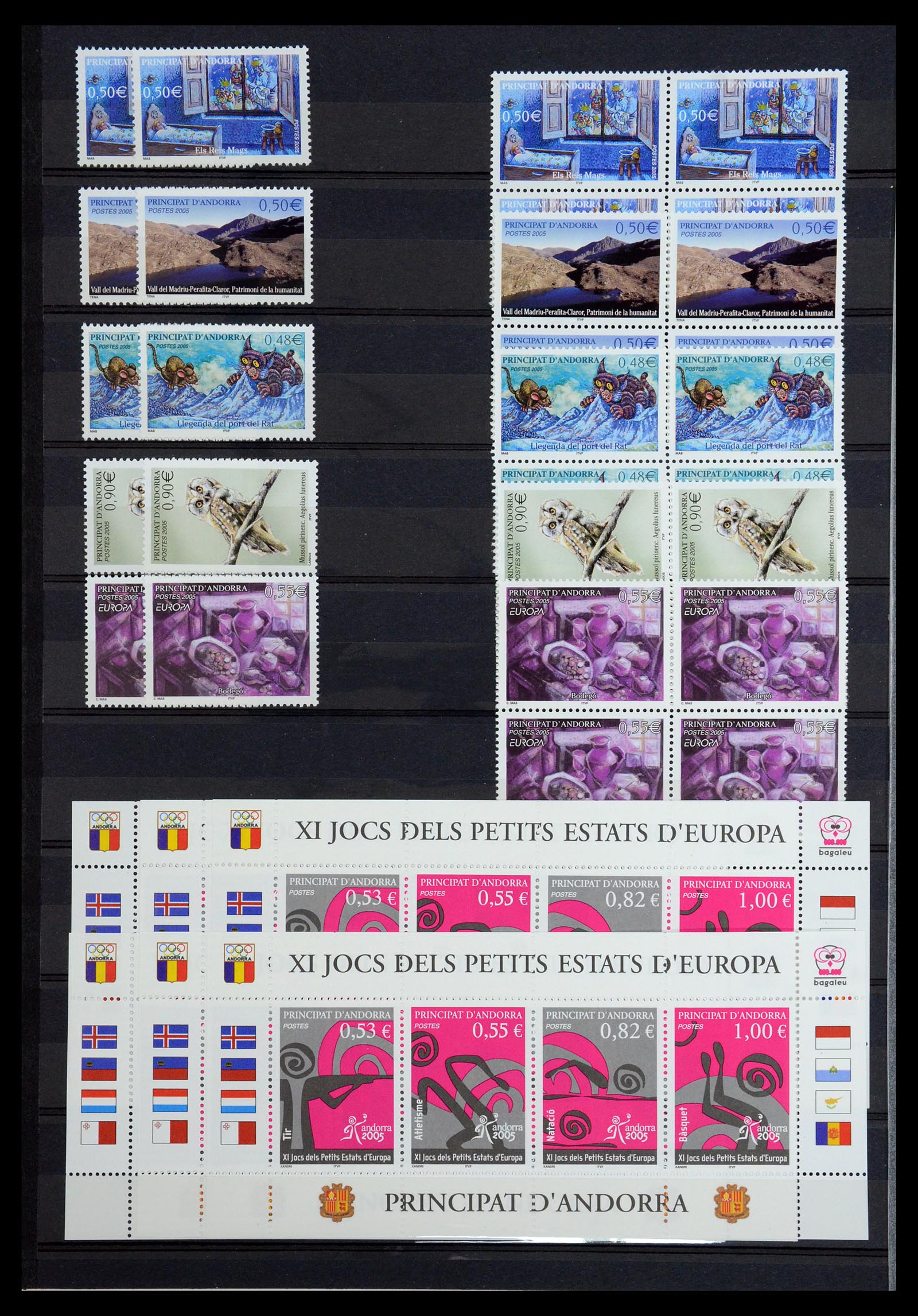 36456 032 - Stamp collection 36456 French Andorra 1932-2009.
